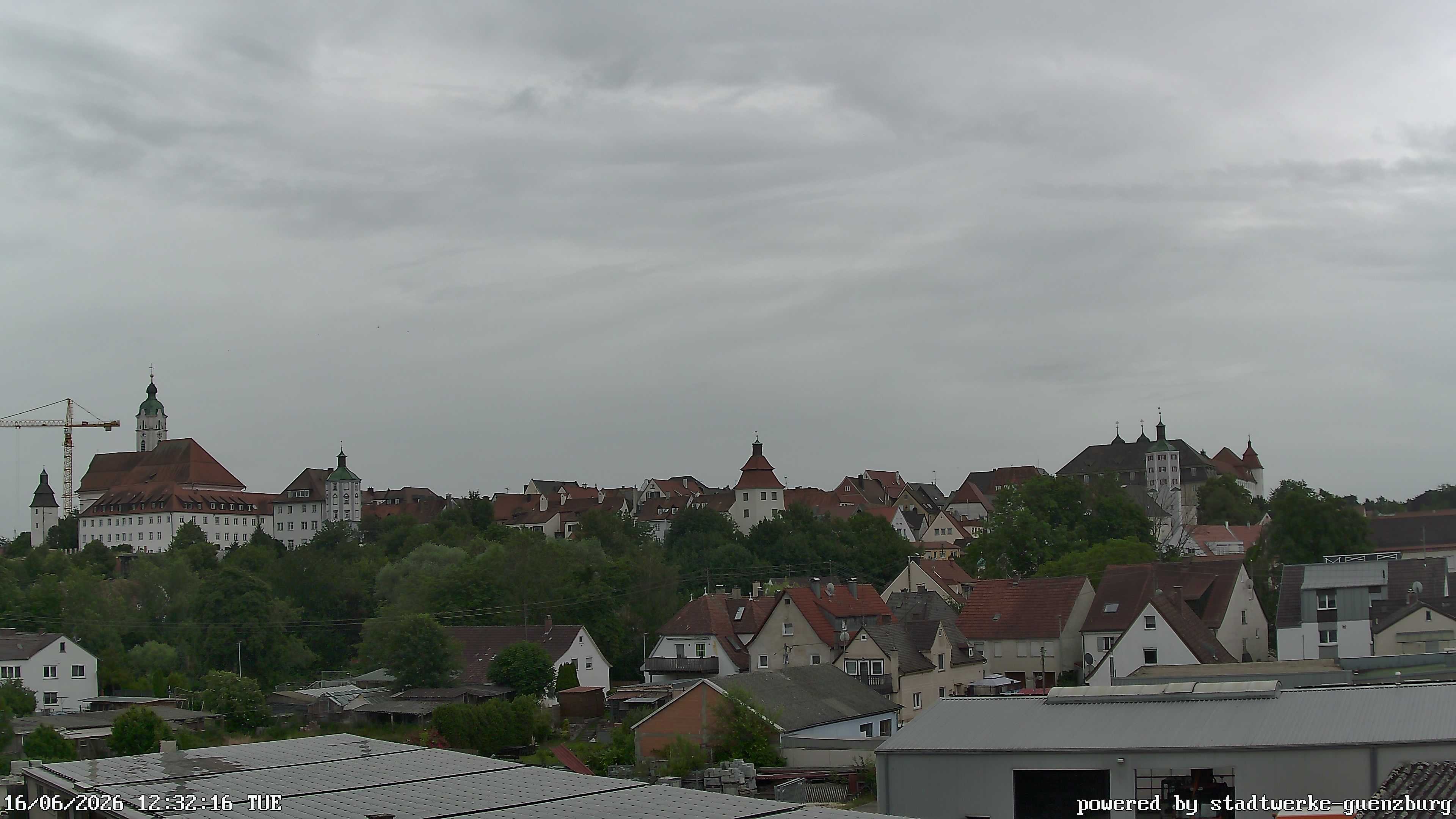 Archiv Foto Webcam Günzburg Altstadt