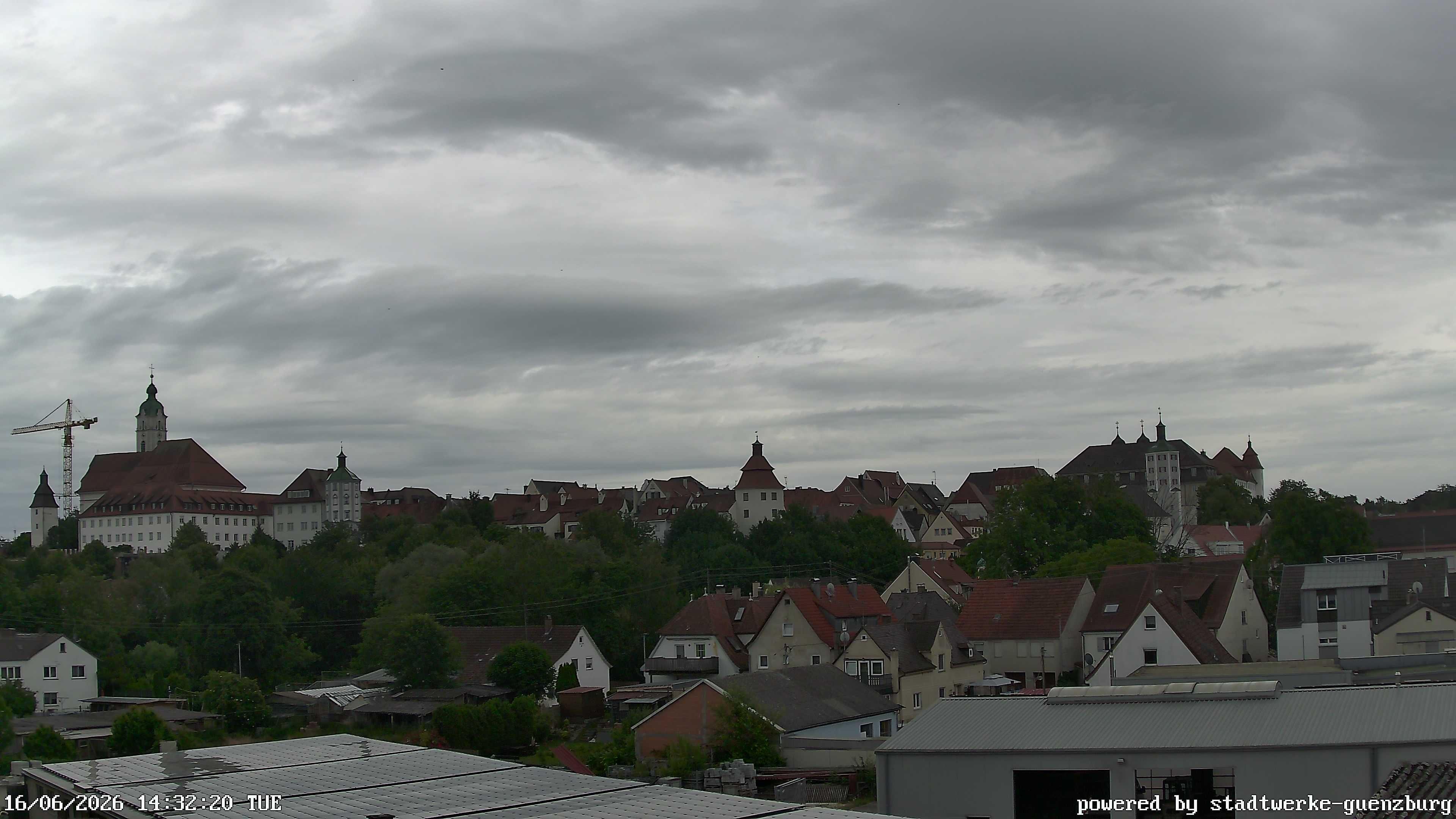 Archiv Foto Webcam Günzburg Altstadt