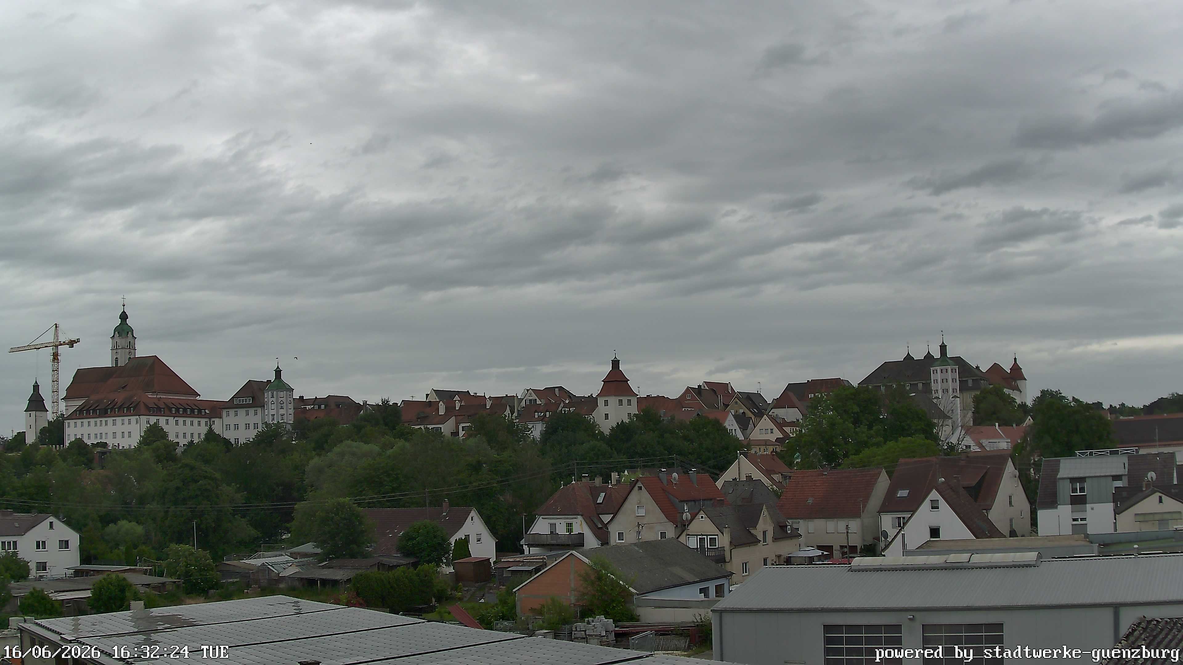 Archiv Foto Webcam Günzburg Altstadt