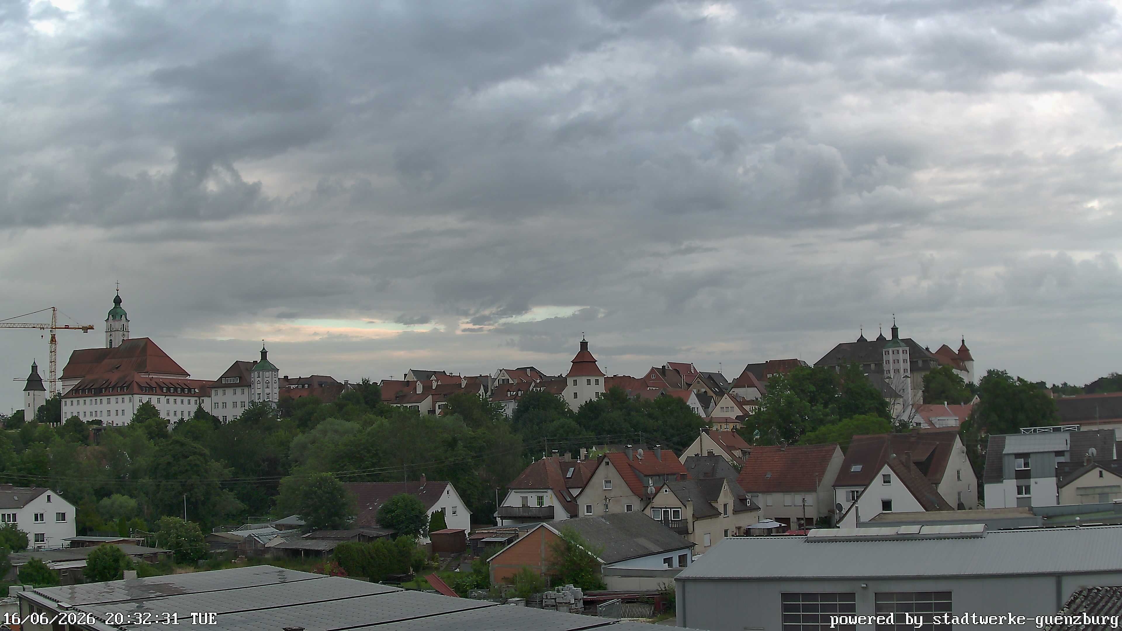 Archived image Webcam Historic City Günzburg