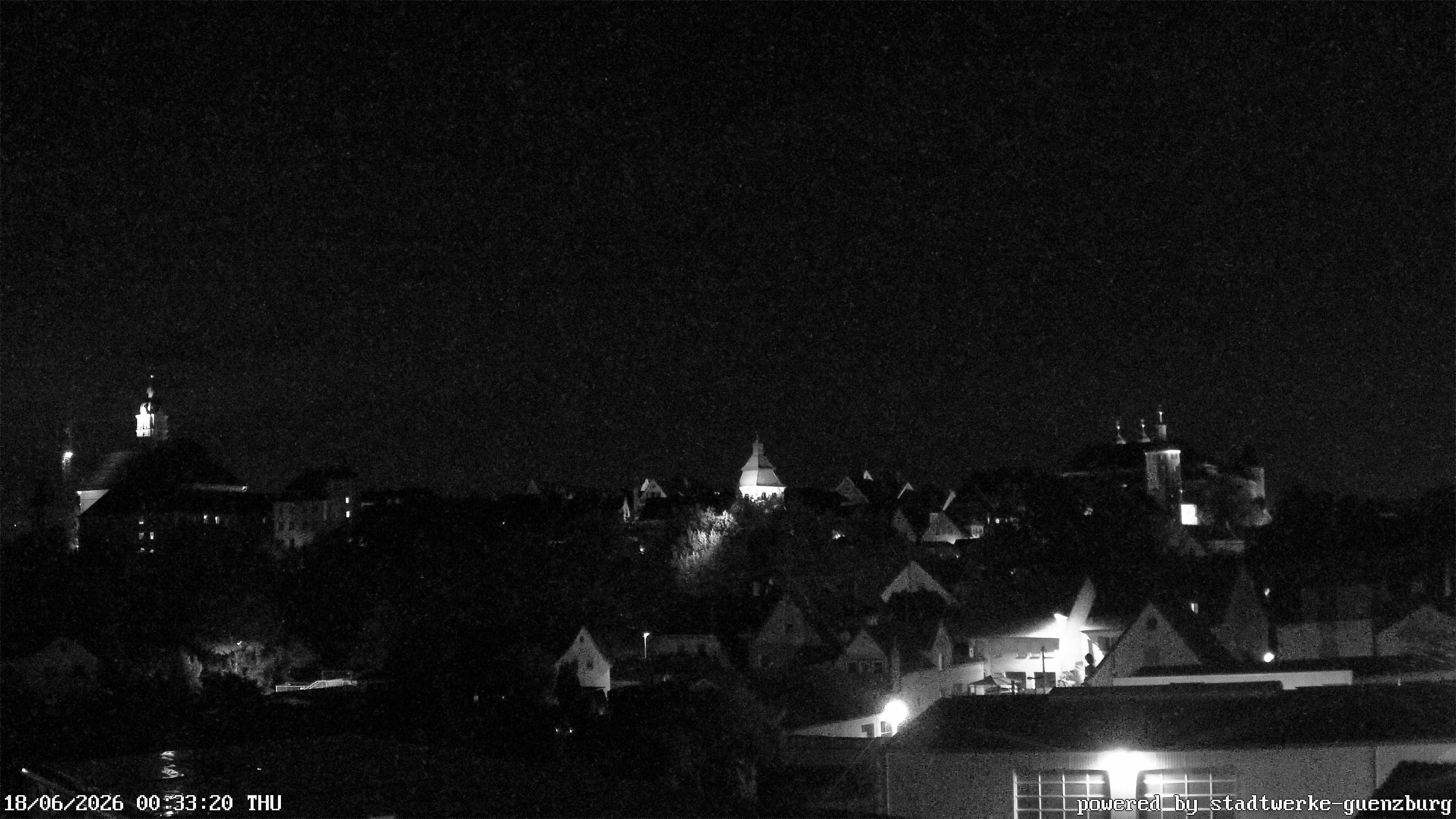 Archiv Foto Webcam Günzburg Altstadt