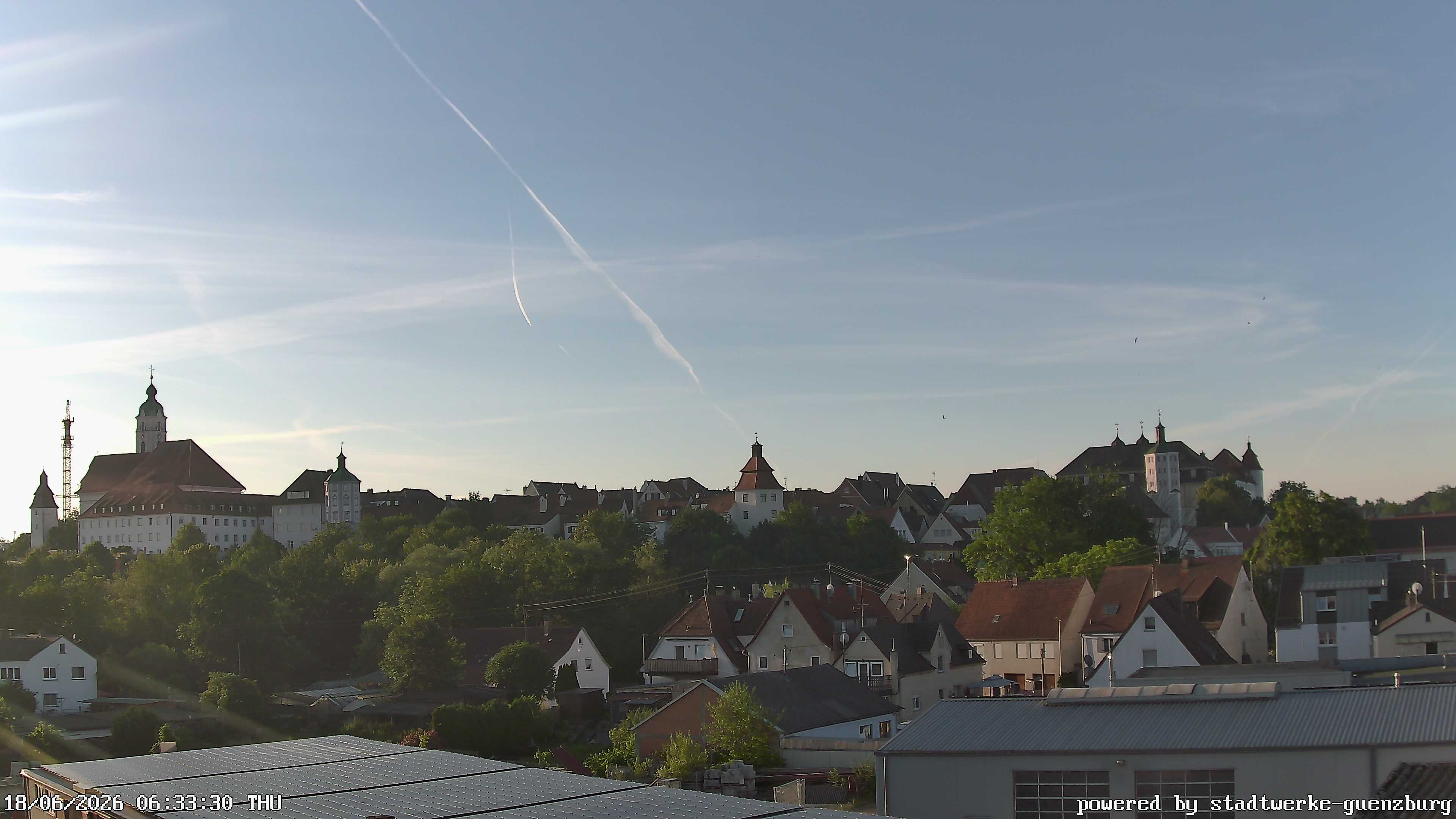 Archiv Foto Webcam Günzburg Altstadt