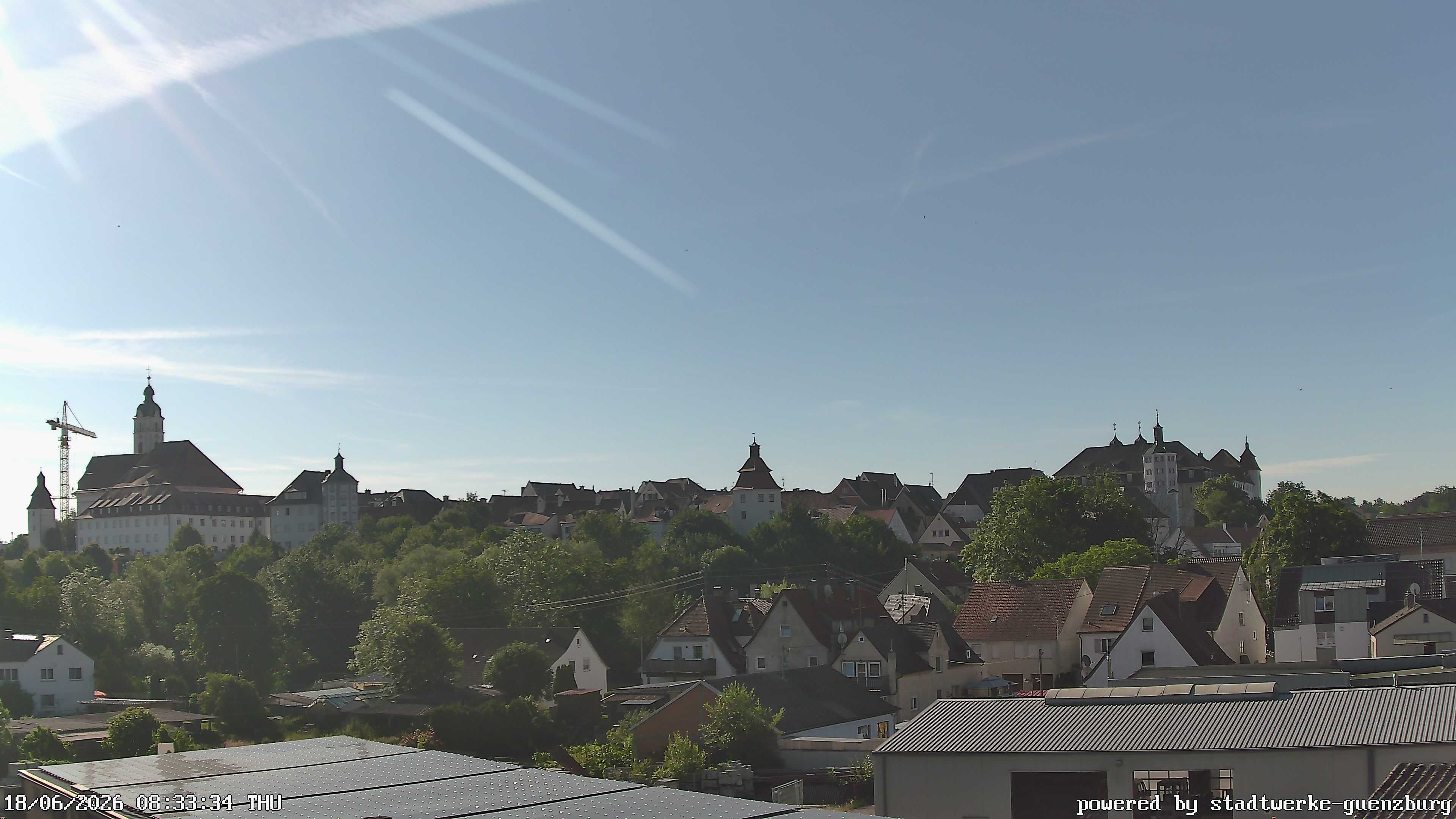 Archiv Foto Webcam Günzburg Altstadt