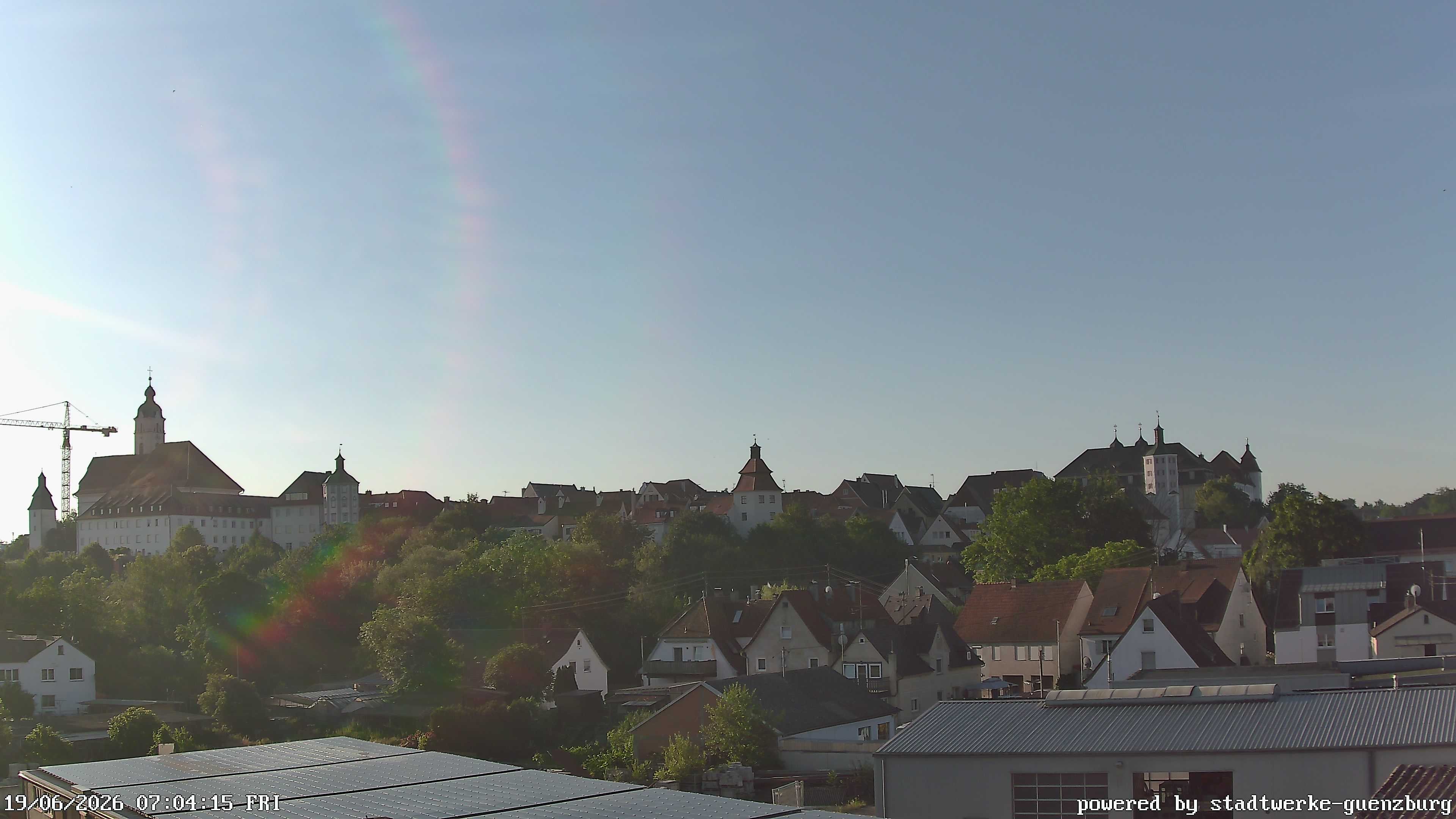 Archiv Foto Webcam Günzburg Altstadt
