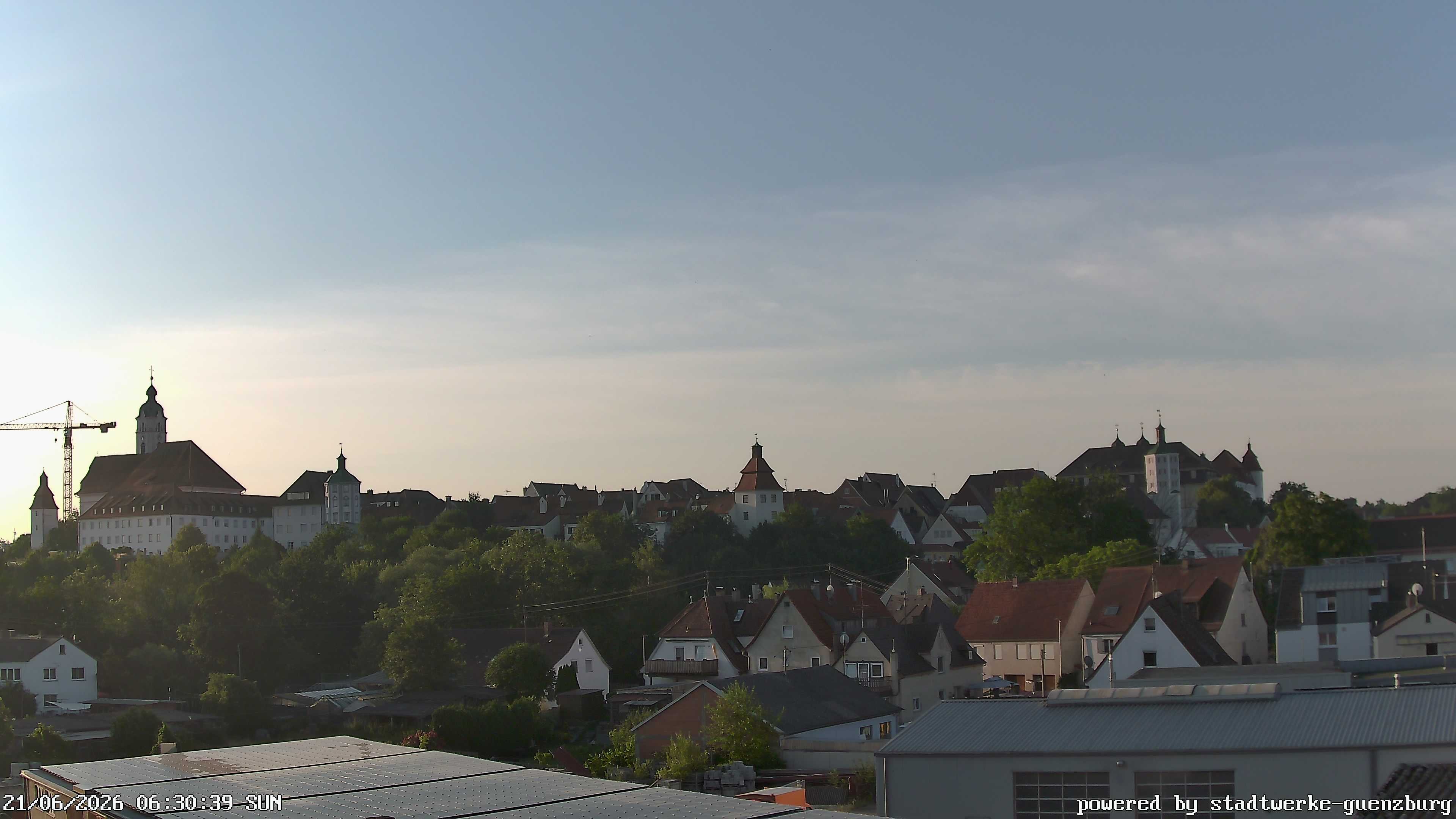 Archived image Webcam Historic City Günzburg