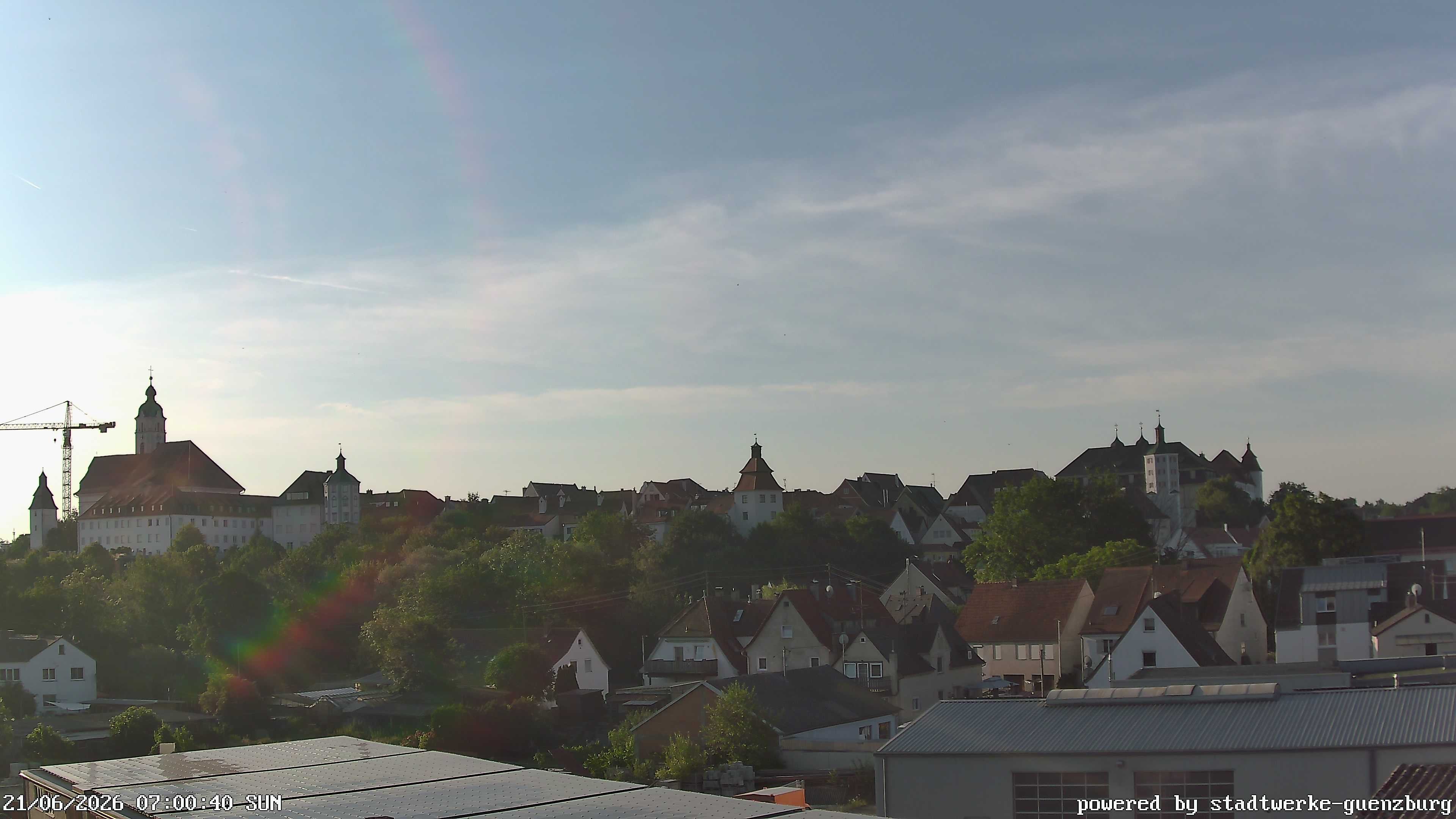 Archived image Webcam Historic City Günzburg