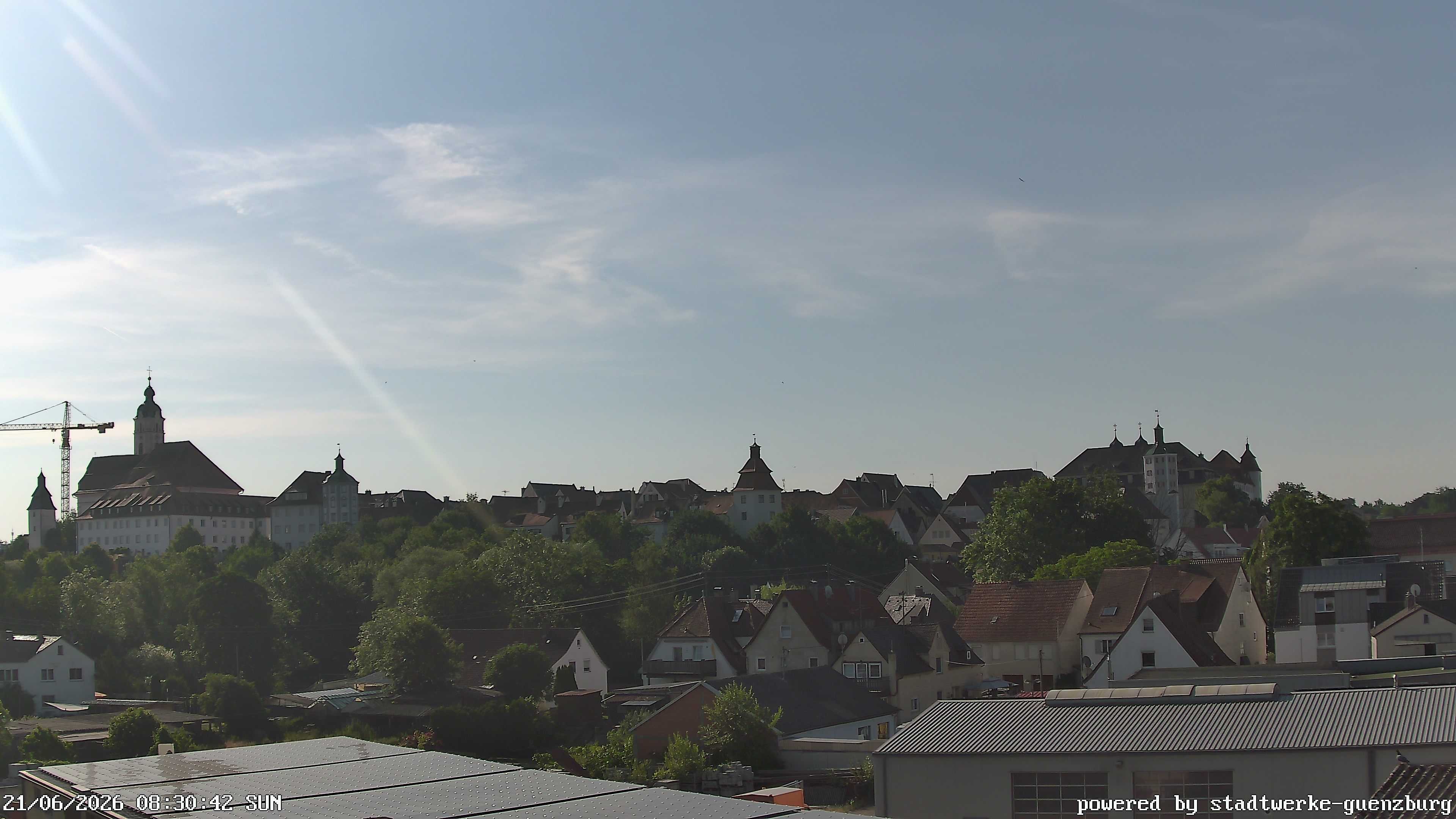 Archived image Webcam Historic City Günzburg