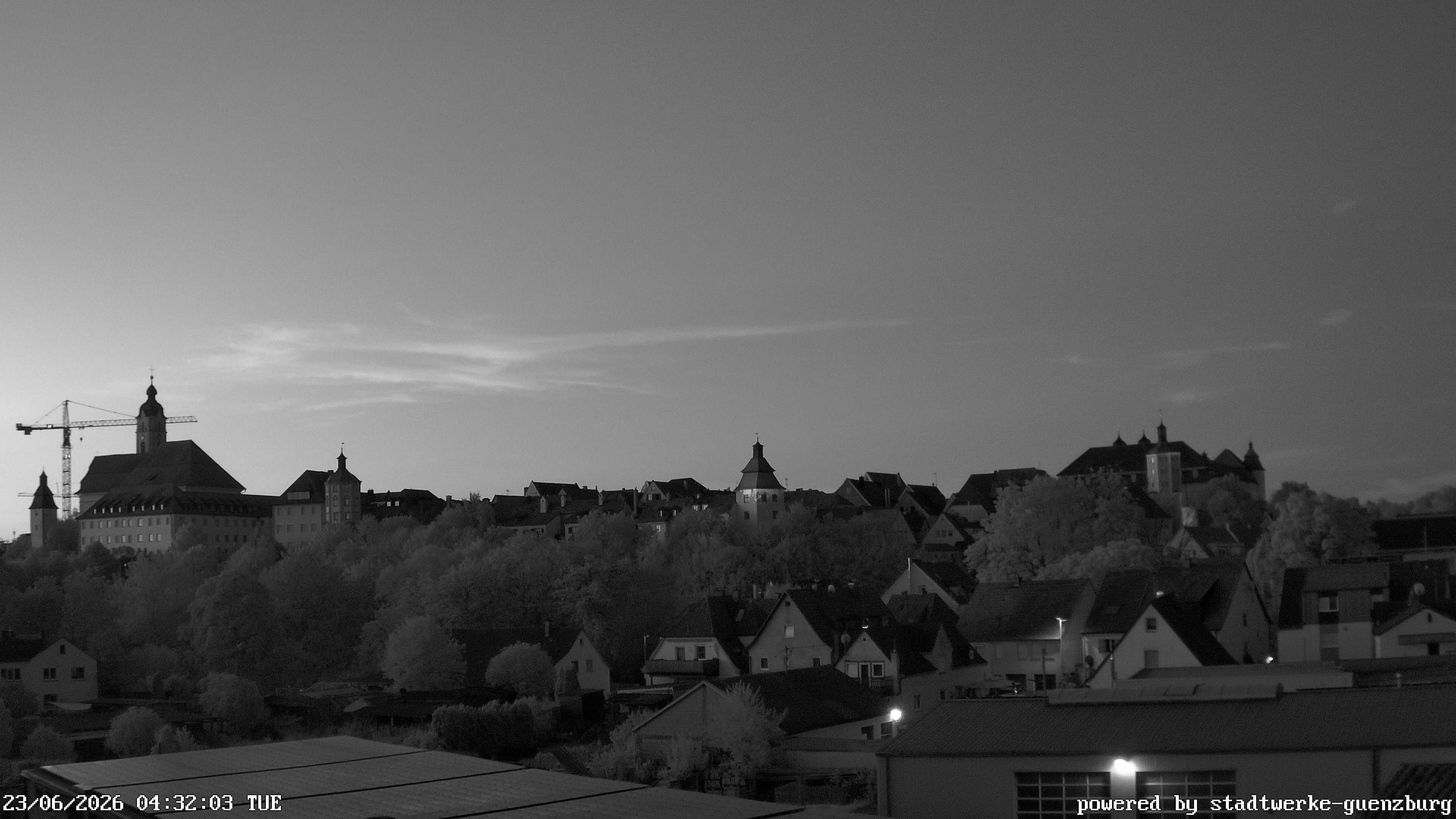 Archived image Webcam Historic City Günzburg