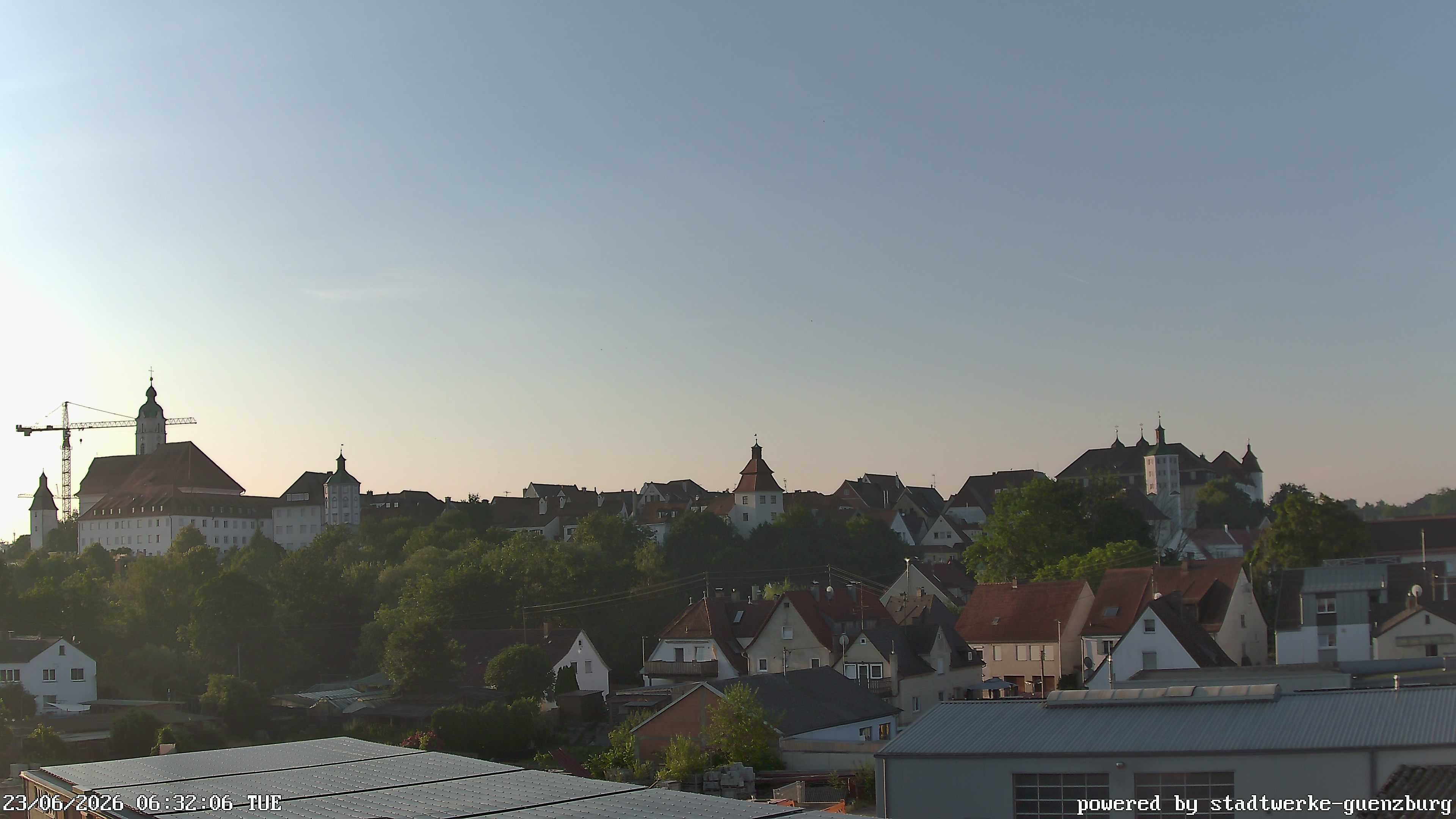 Archived image Webcam Historic City Günzburg