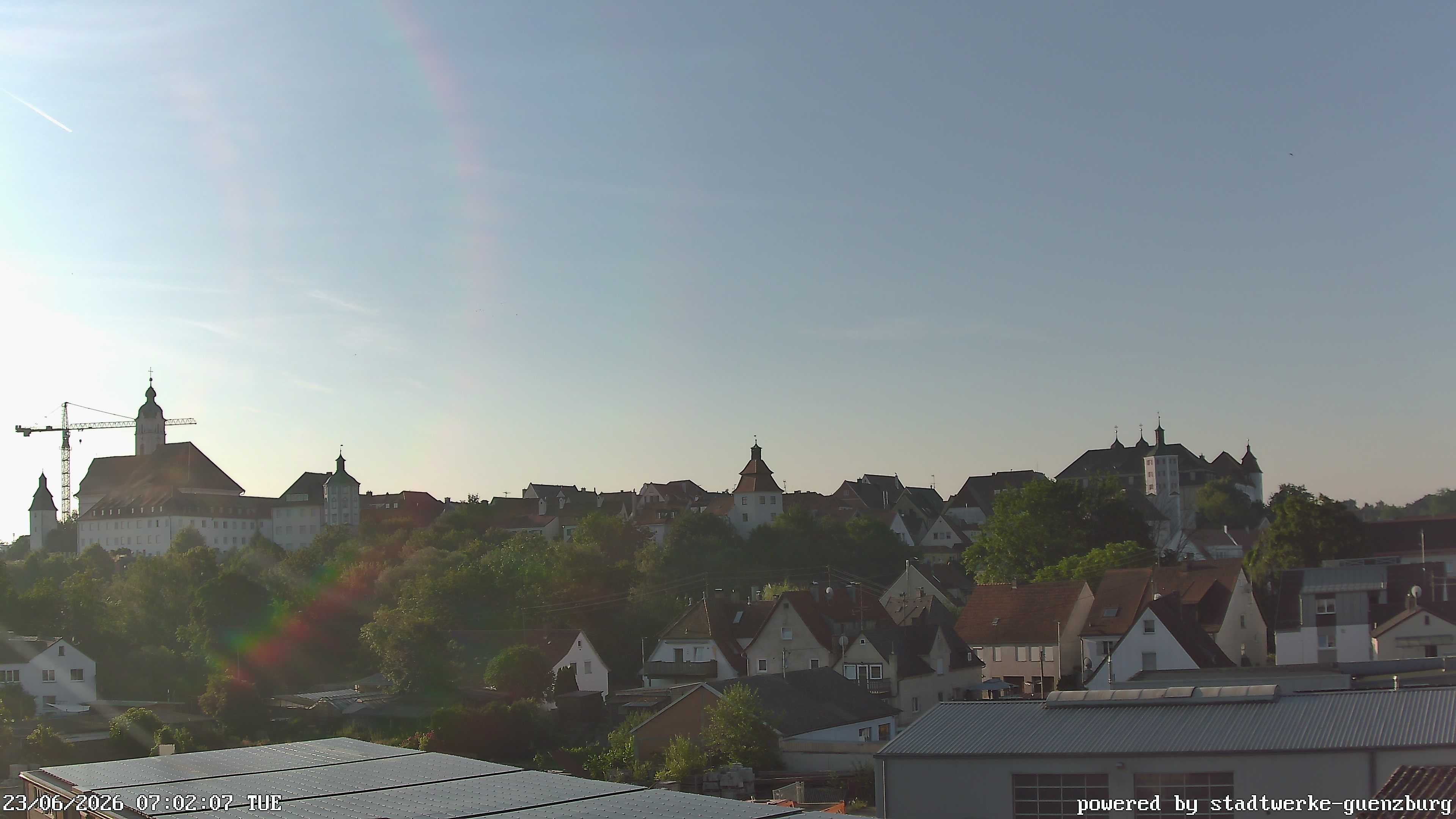 Archived image Webcam Historic City Günzburg