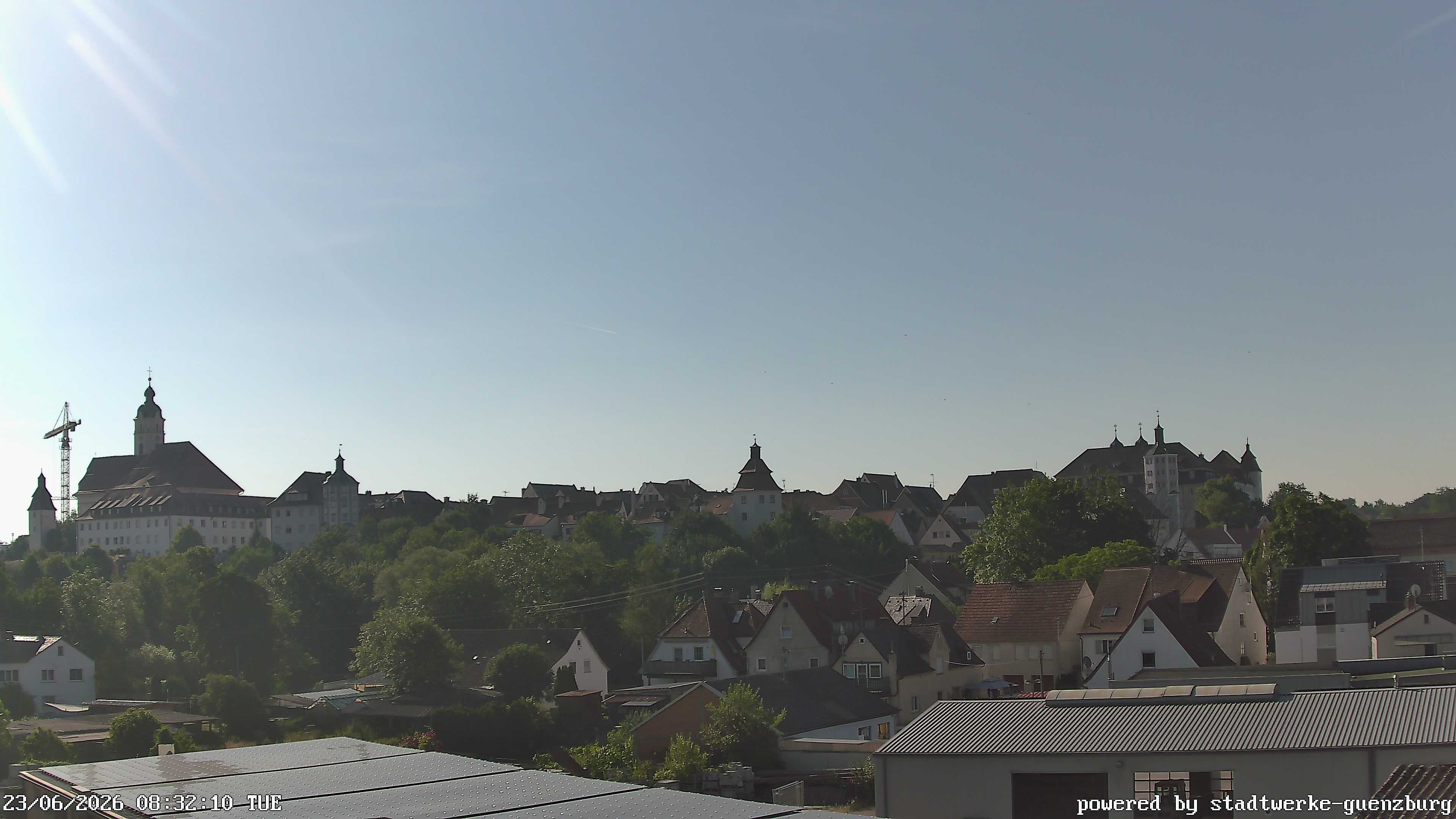 Archived image Webcam Historic City Günzburg