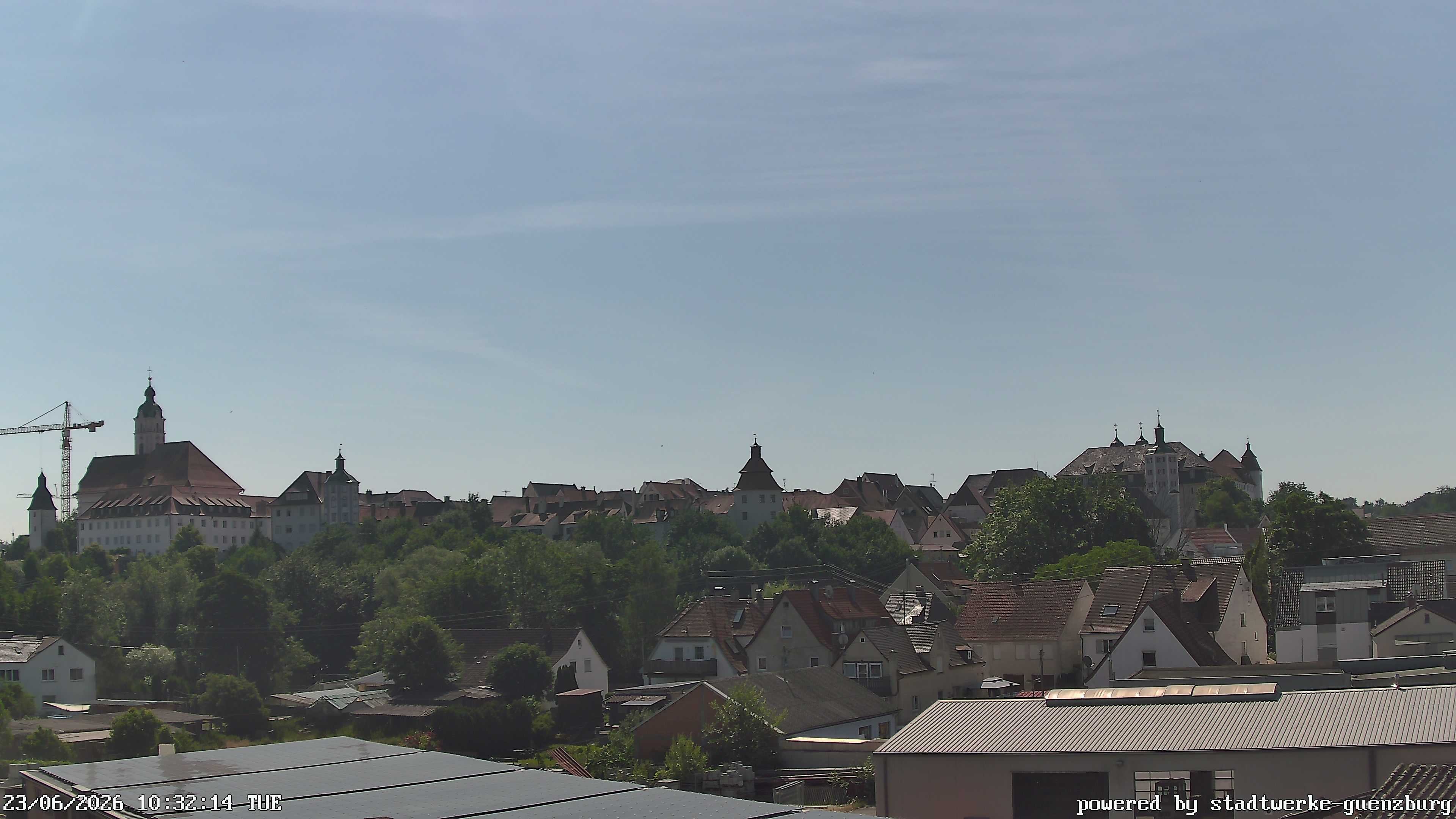 Archived image Webcam Historic City Günzburg