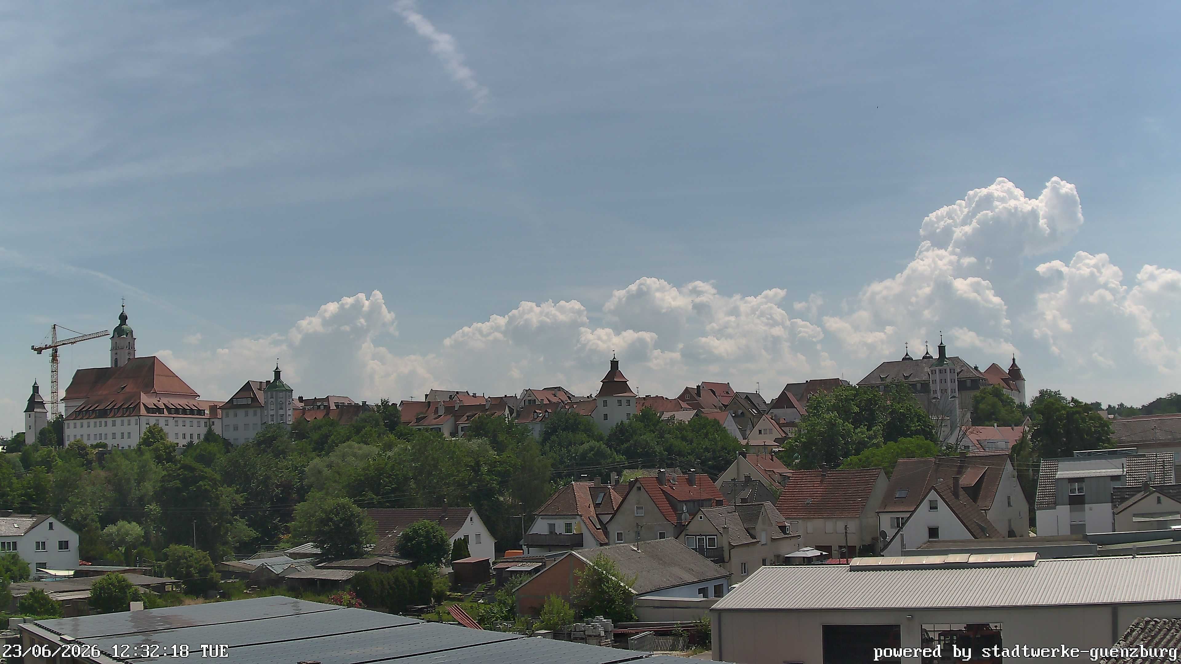 Archived image Webcam Historic City Günzburg