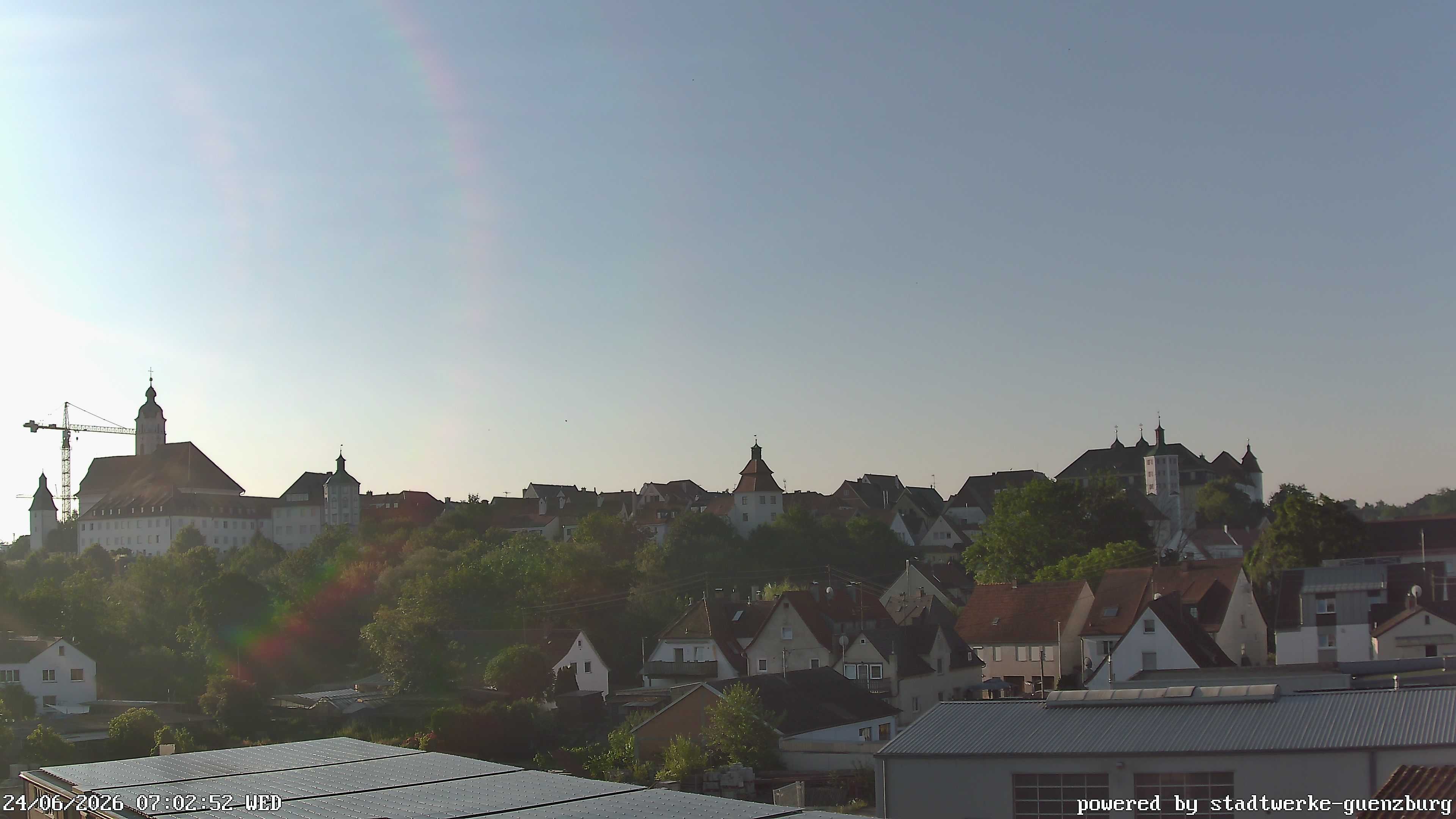 Archiv Foto Webcam Günzburg Altstadt
