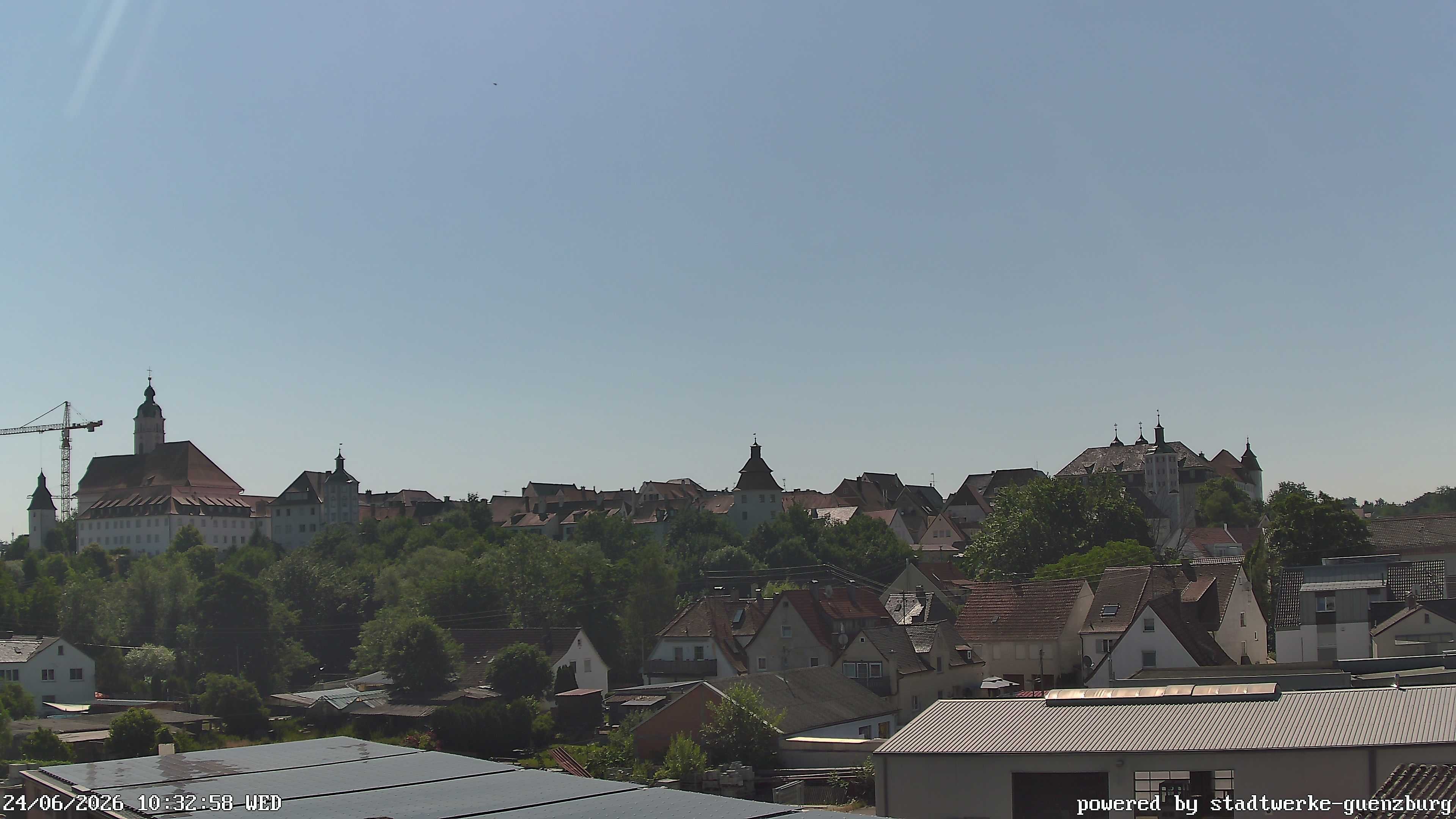 Archiv Foto Webcam Günzburg Altstadt
