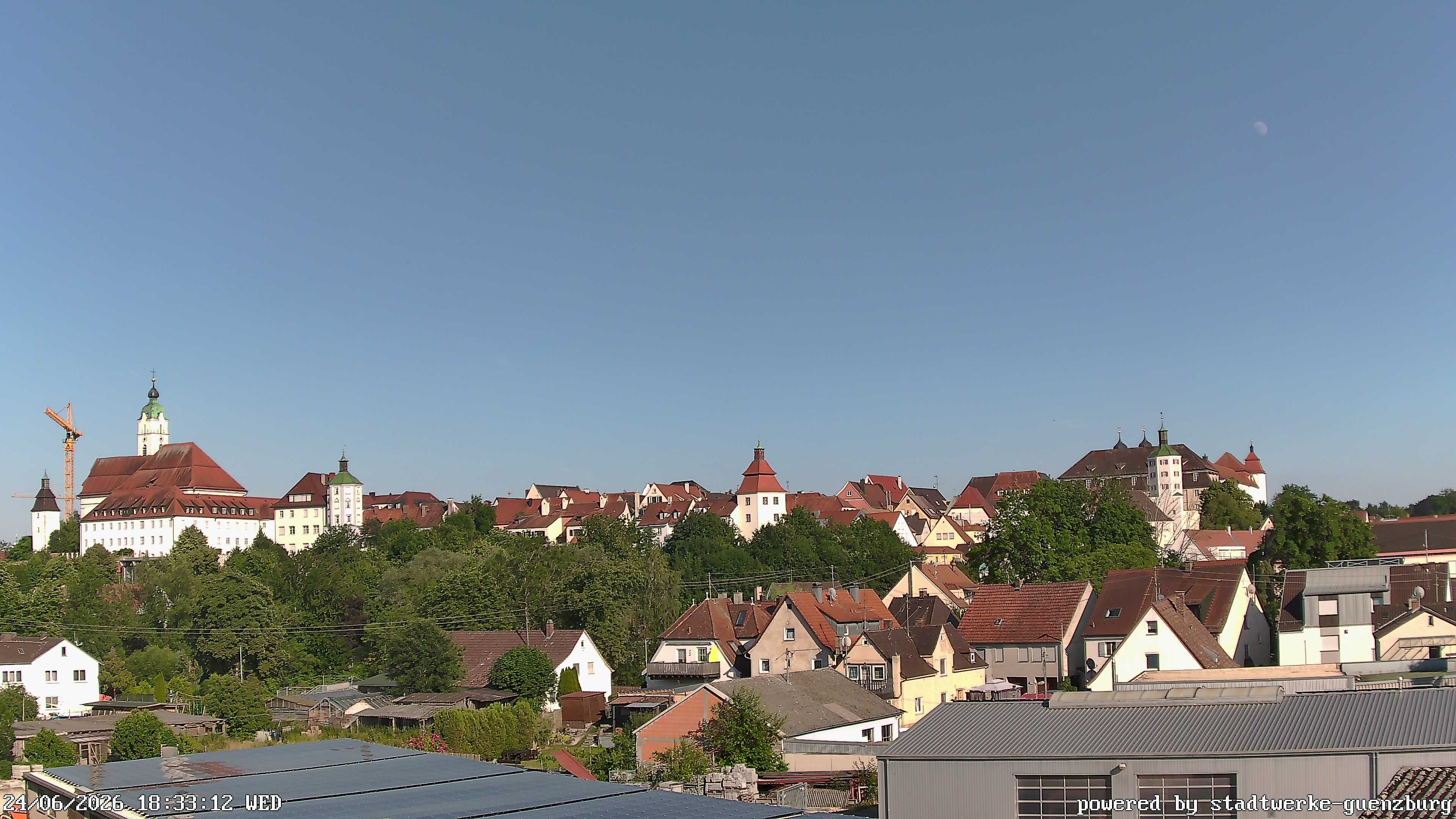 Archiv Foto Webcam Günzburg Altstadt