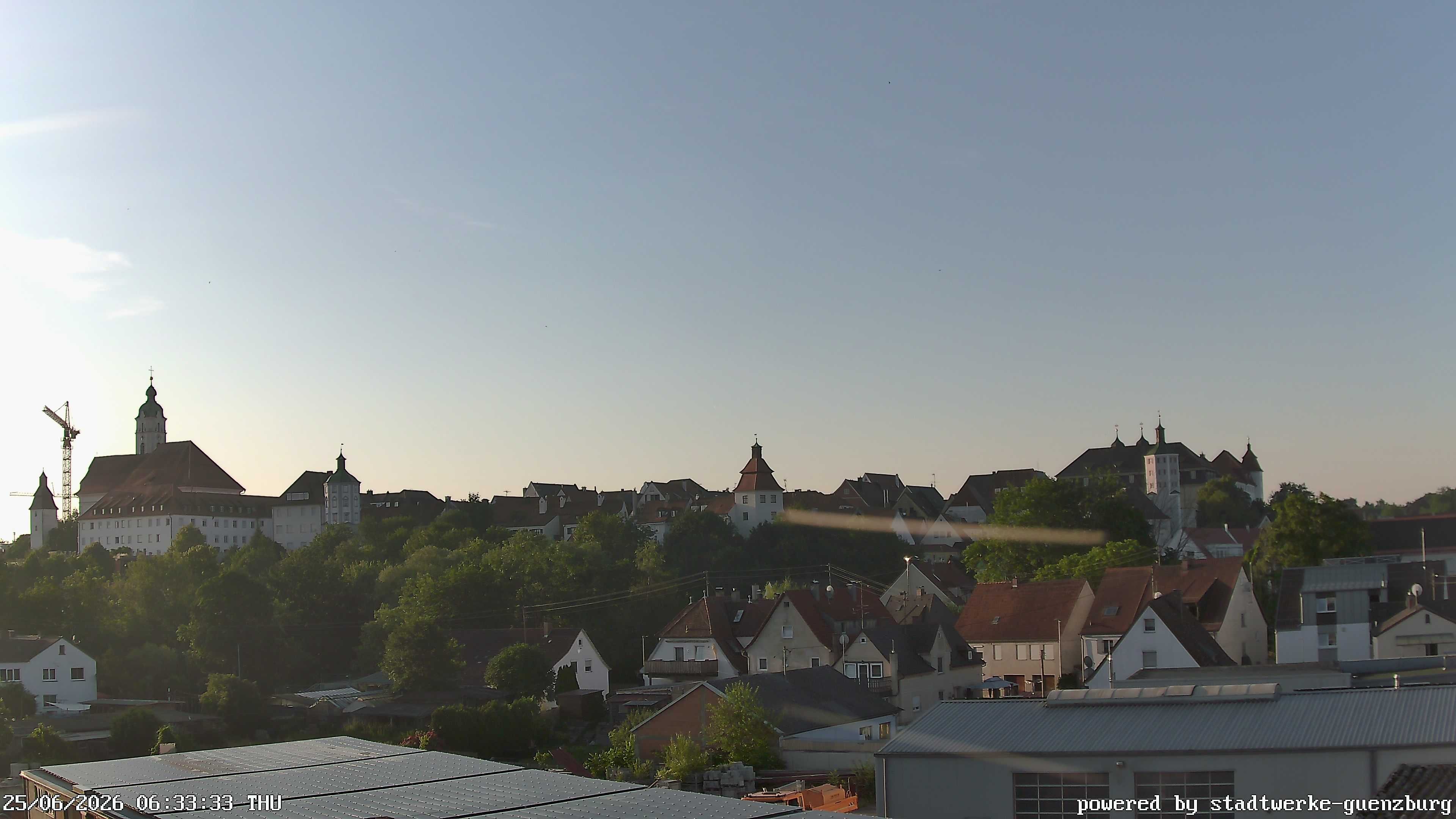 Archived image Webcam Historic City Günzburg