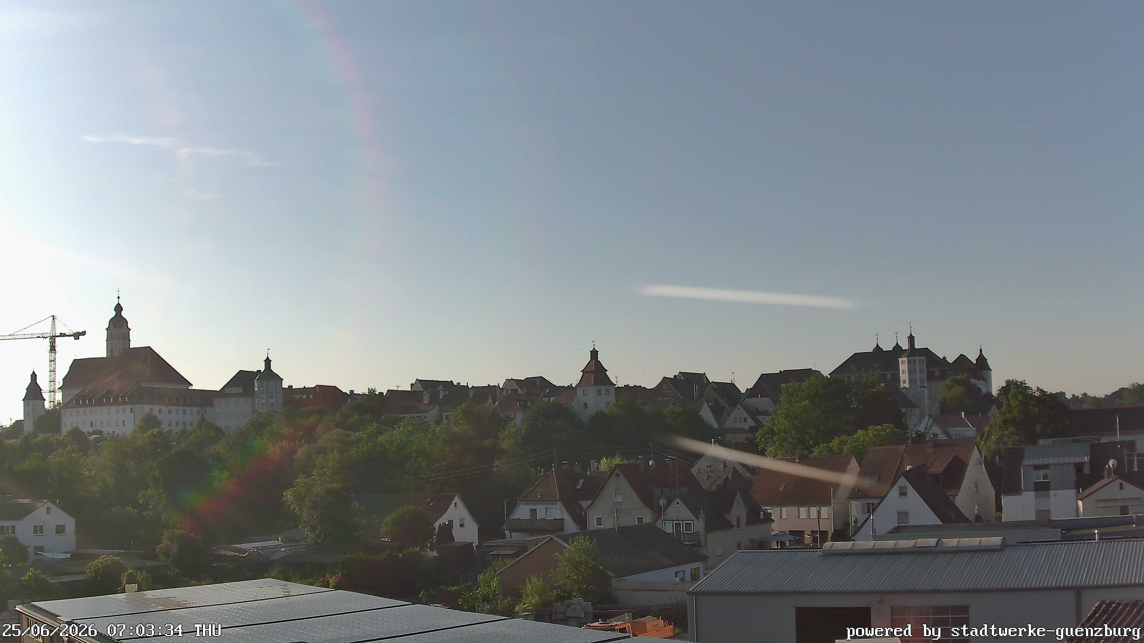 Archived image Webcam Historic City Günzburg