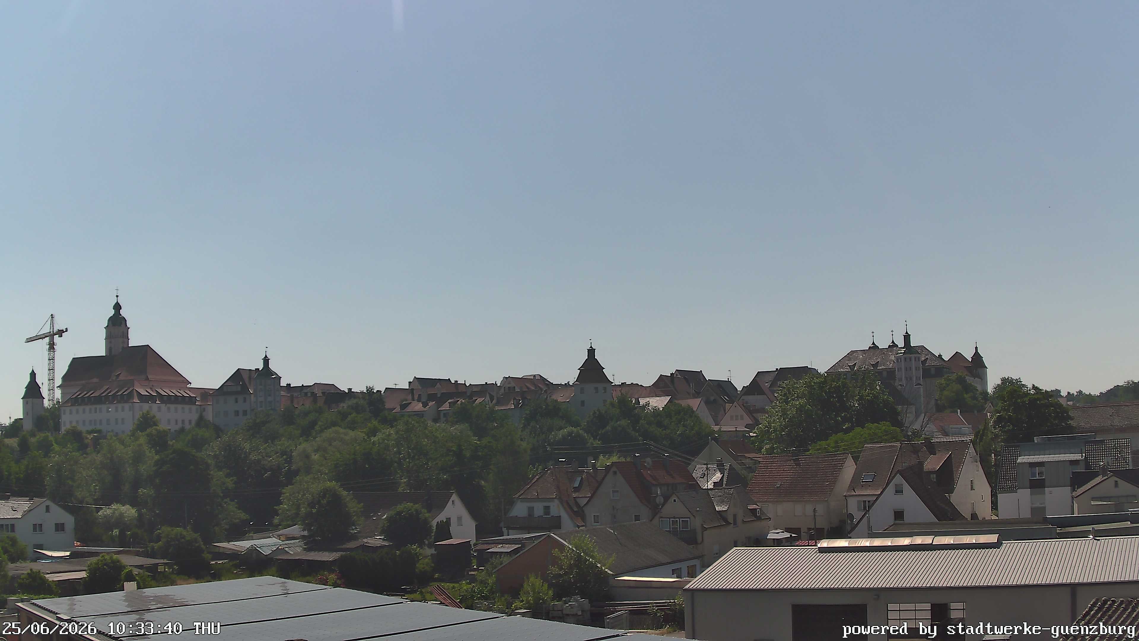 Archived image Webcam Historic City Günzburg