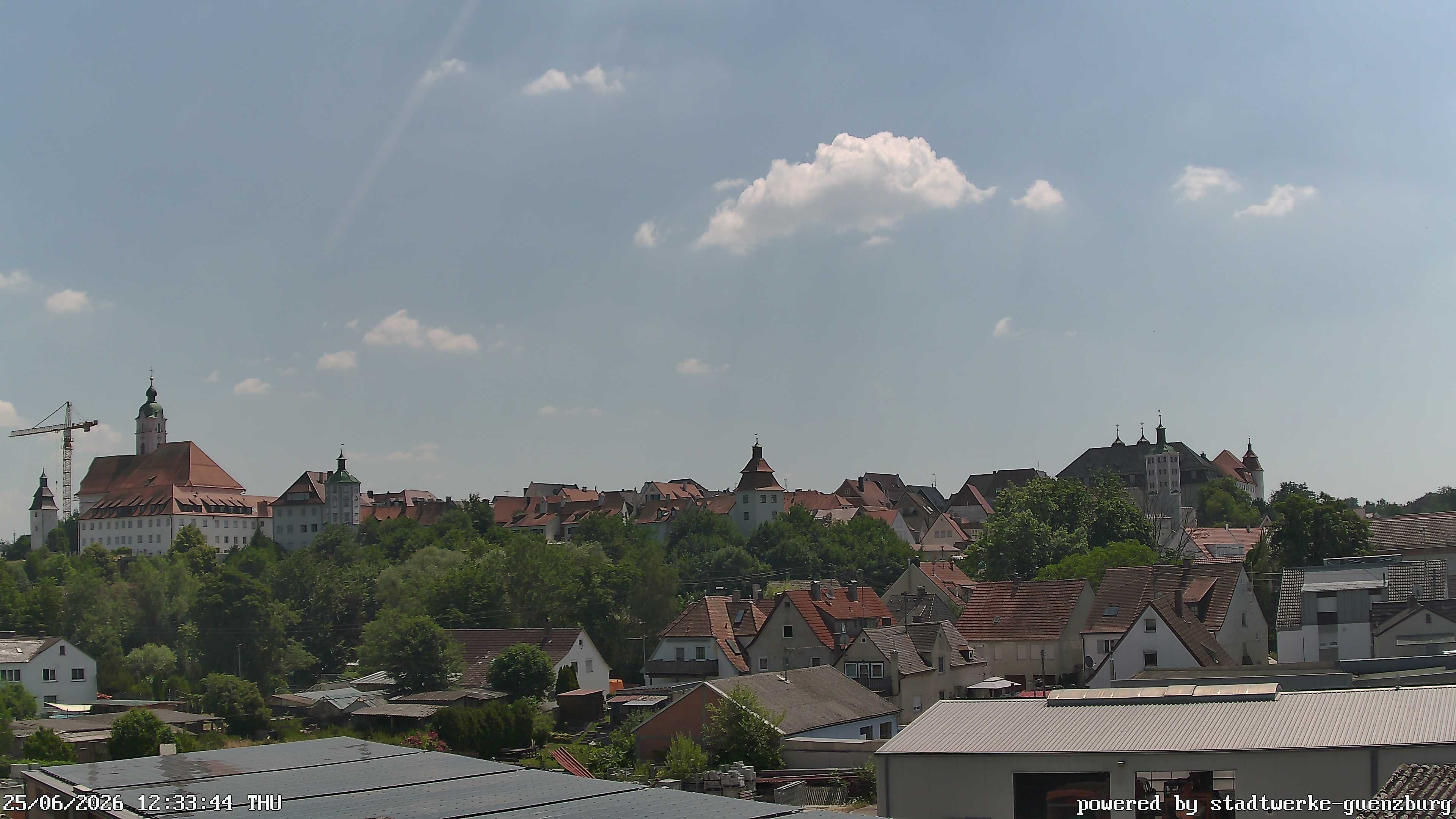 Archived image Webcam Historic City Günzburg