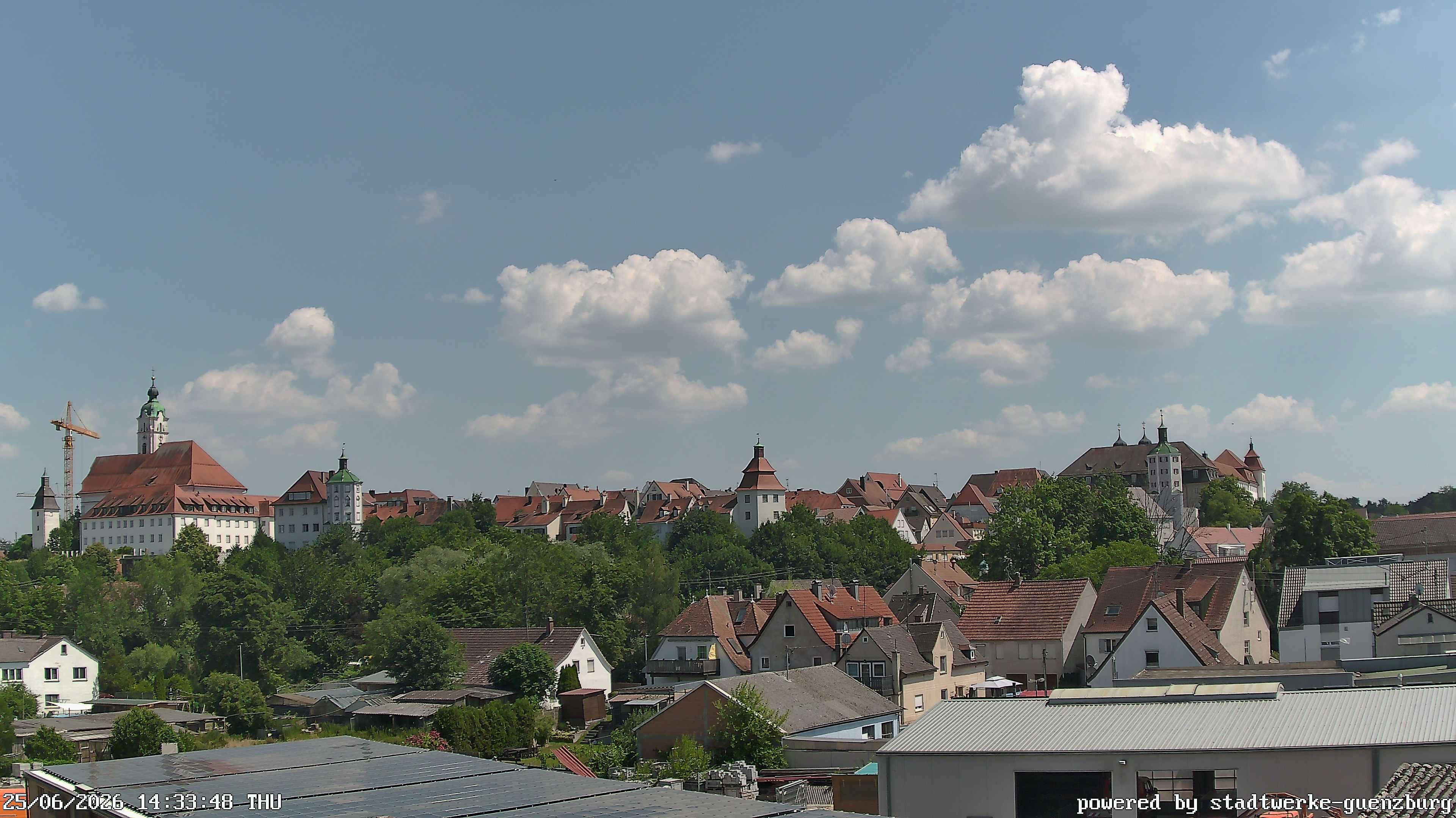 Archived image Webcam Historic City Günzburg