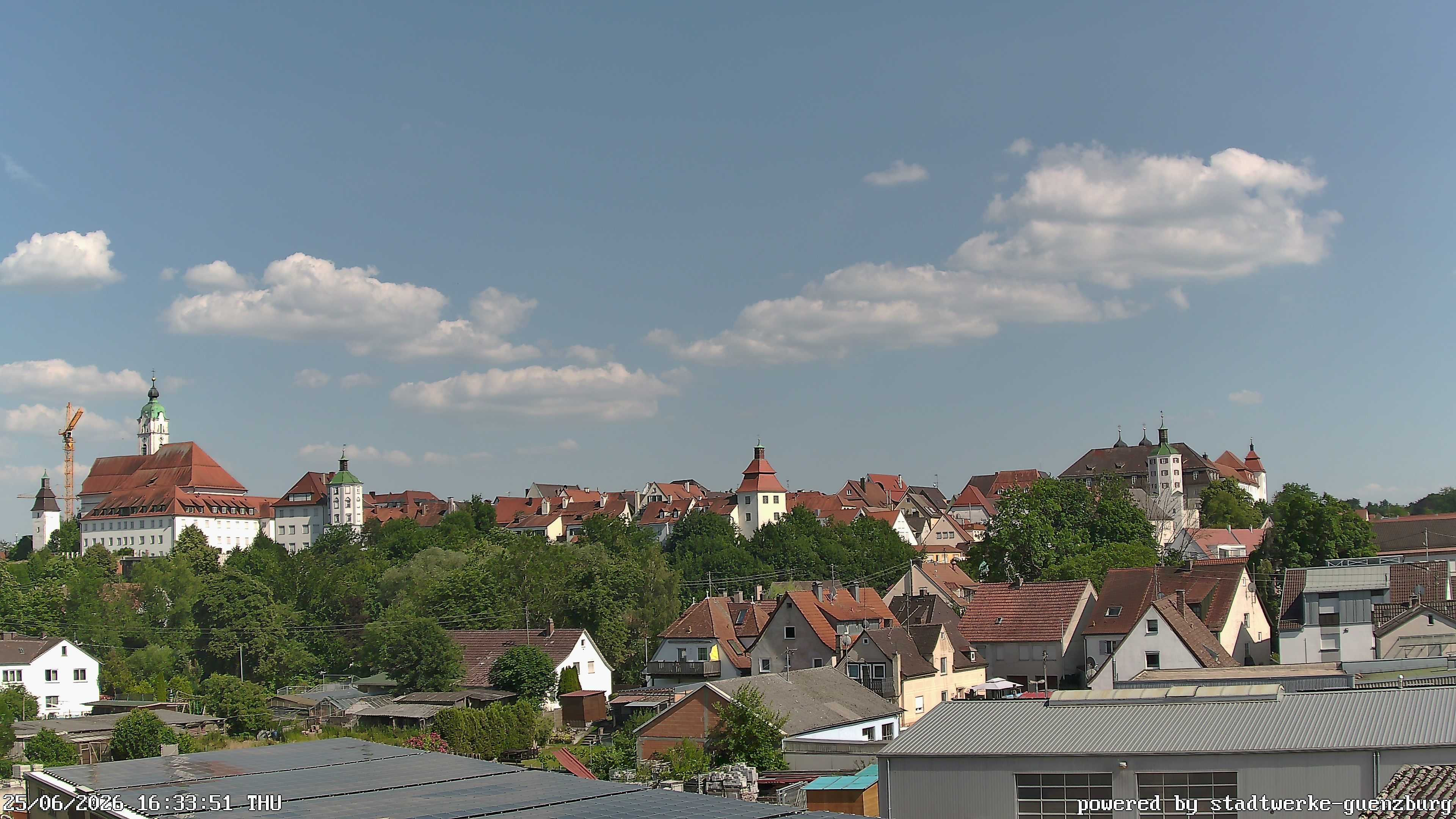 Archived image Webcam Historic City Günzburg