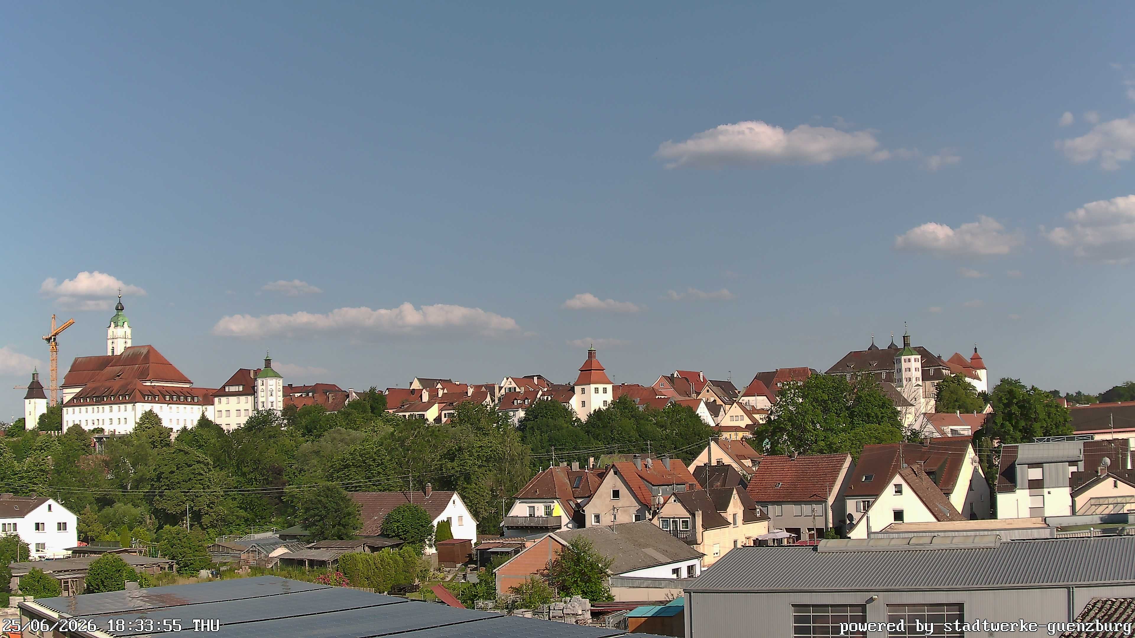 Archived image Webcam Historic City Günzburg