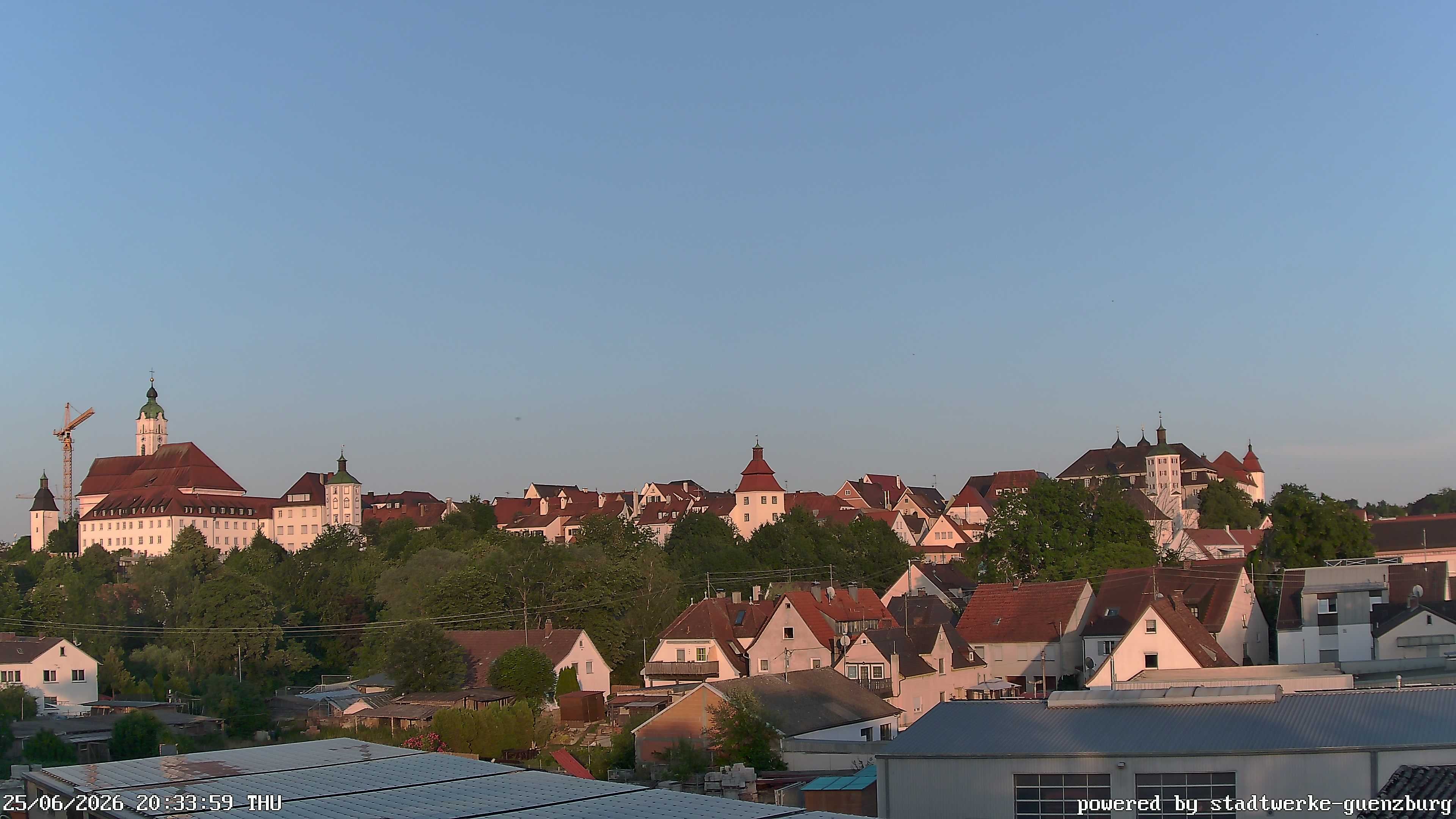 Archived image Webcam Historic City Günzburg