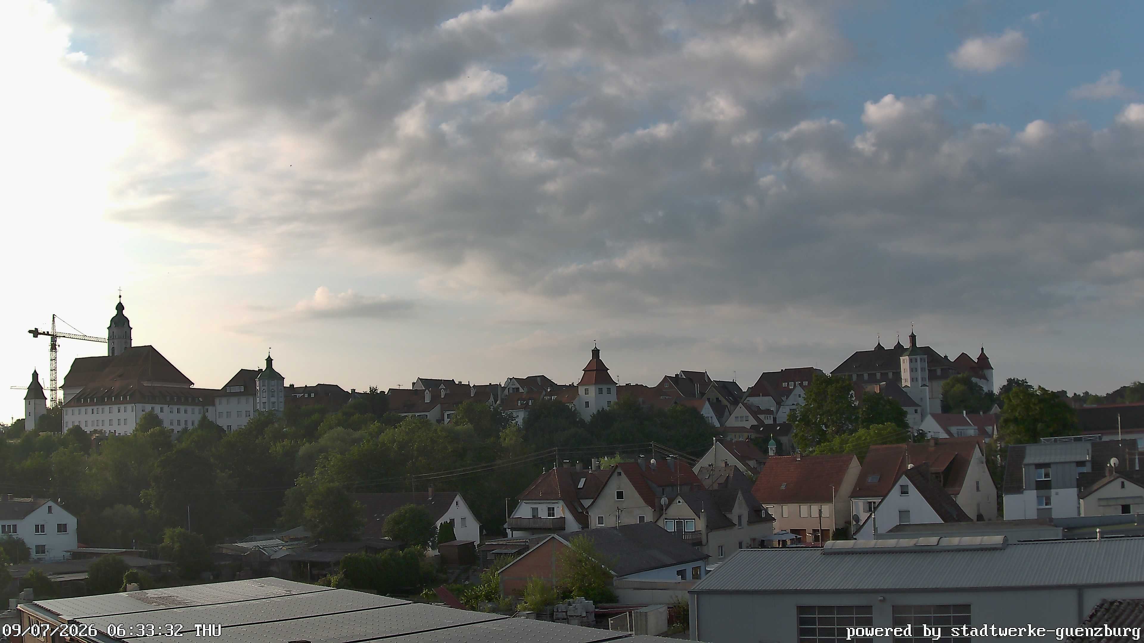 Archiv Foto Webcam Günzburg Altstadt