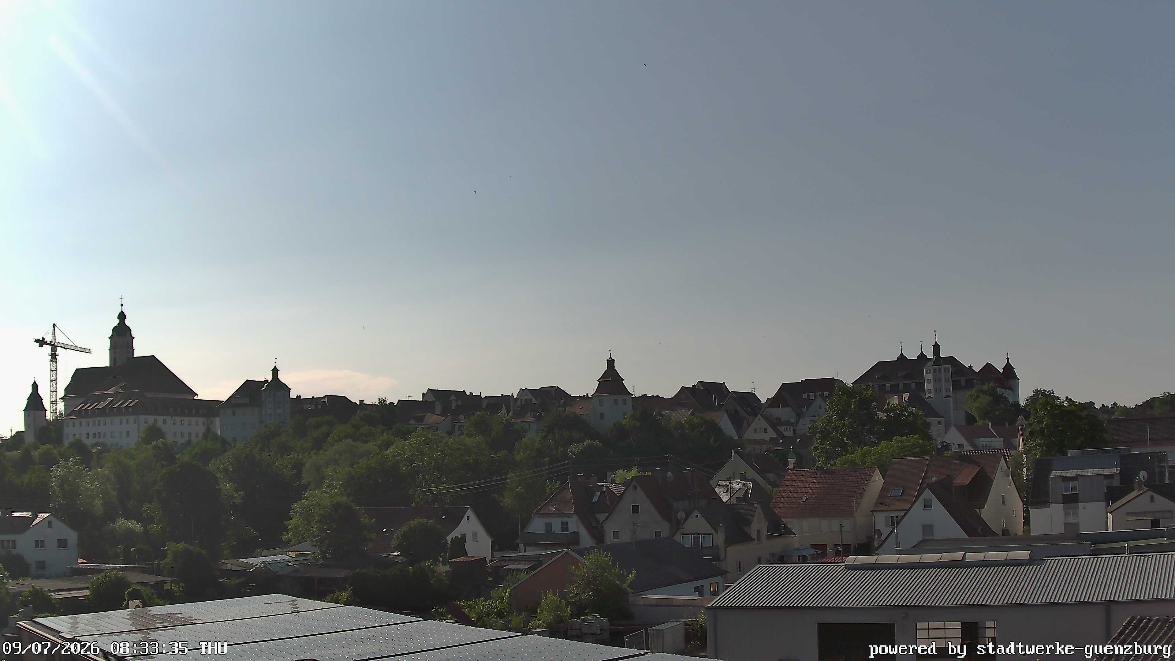 Archiv Foto Webcam Günzburg Altstadt