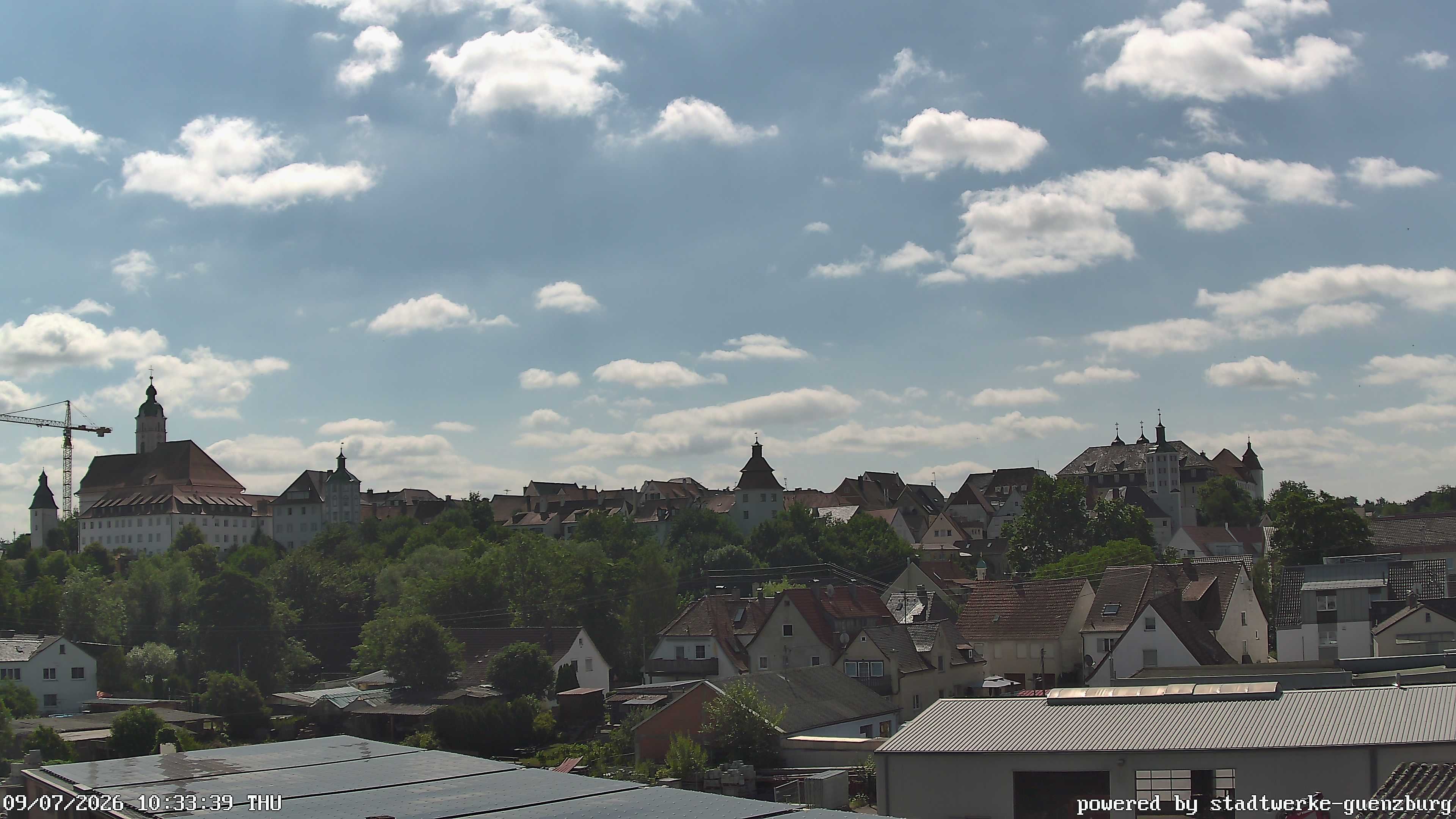 Archiv Foto Webcam Günzburg Altstadt