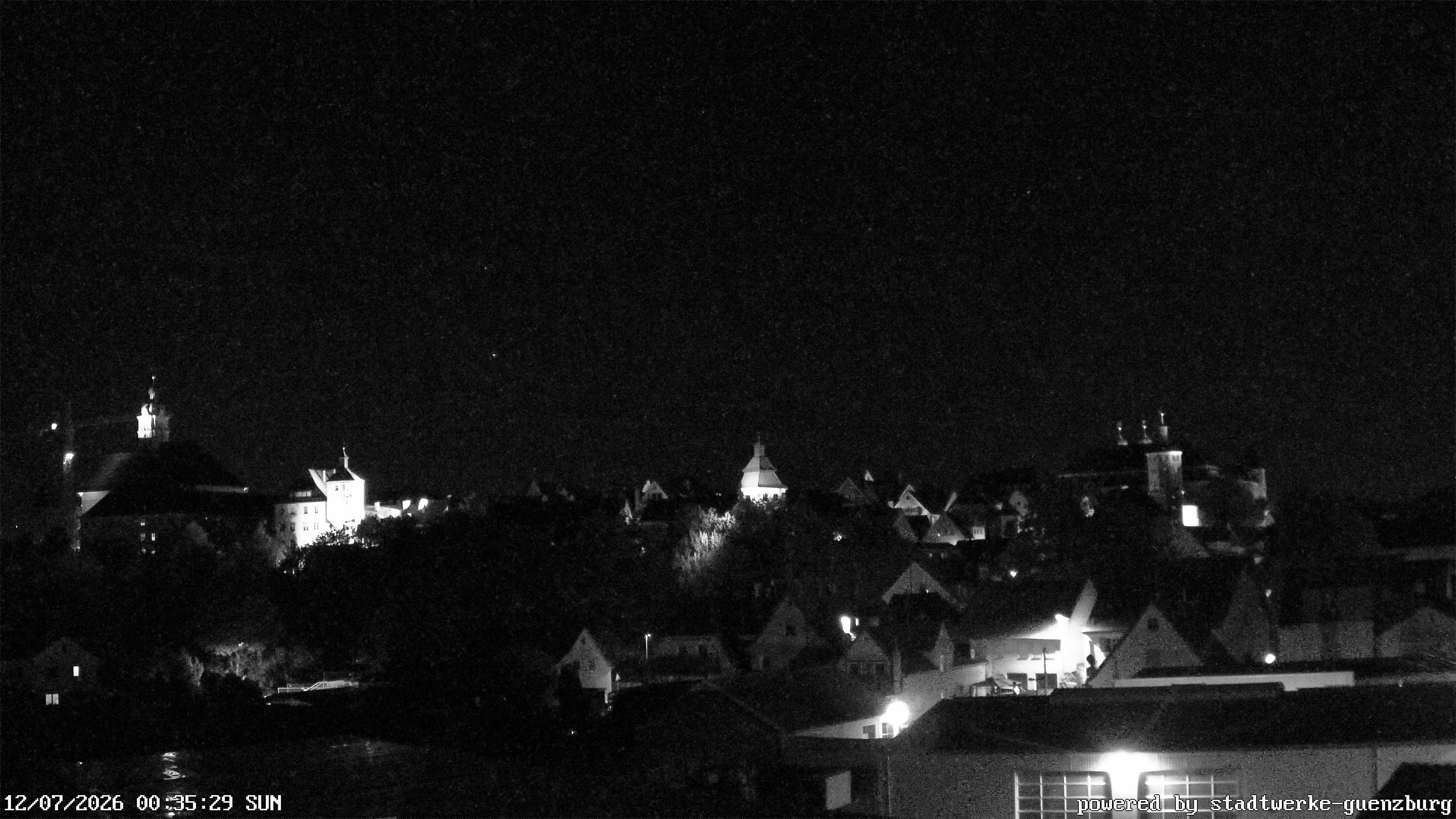 Archived image Webcam Historic City Günzburg