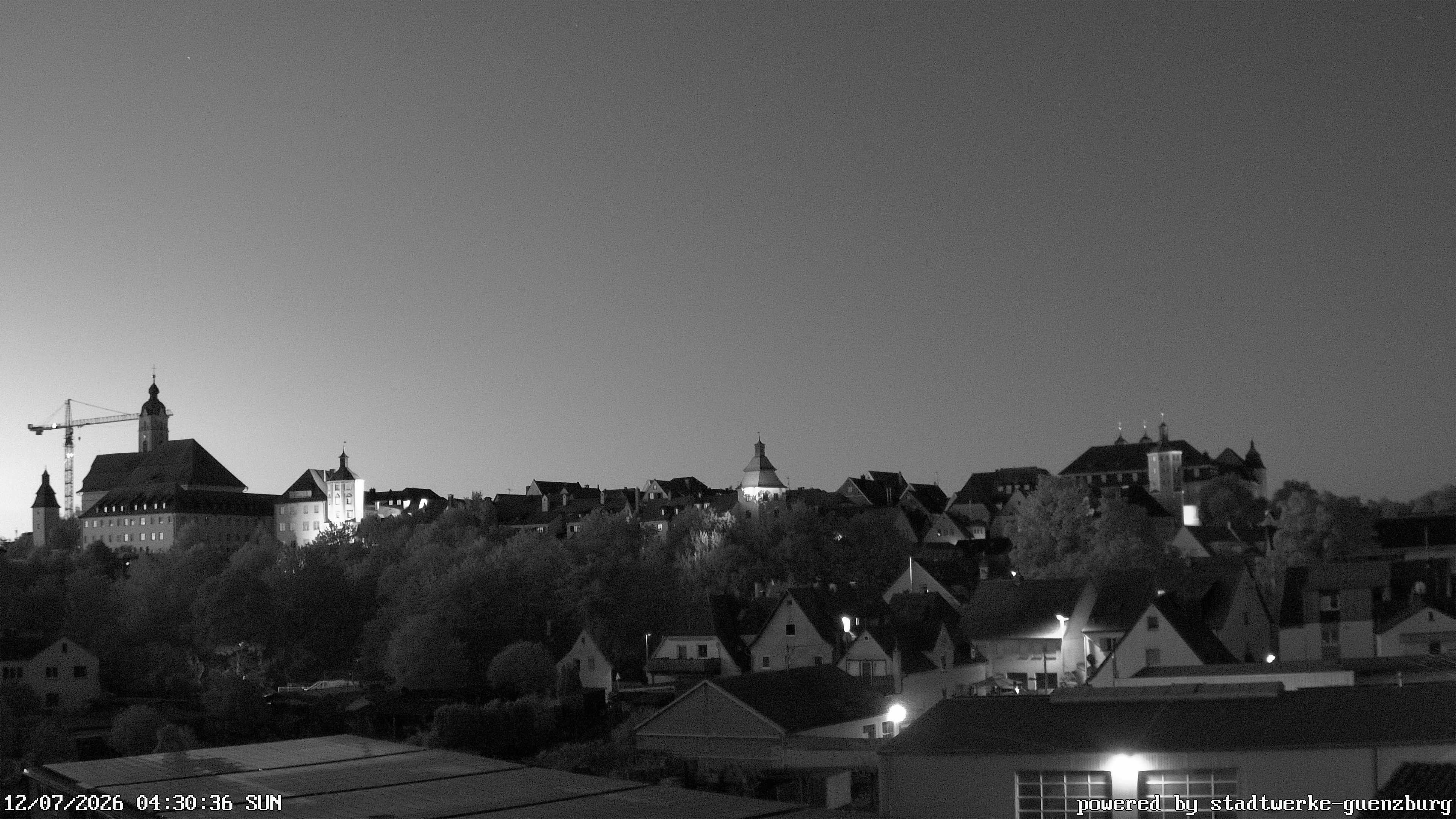 Archived image Webcam Historic City Günzburg