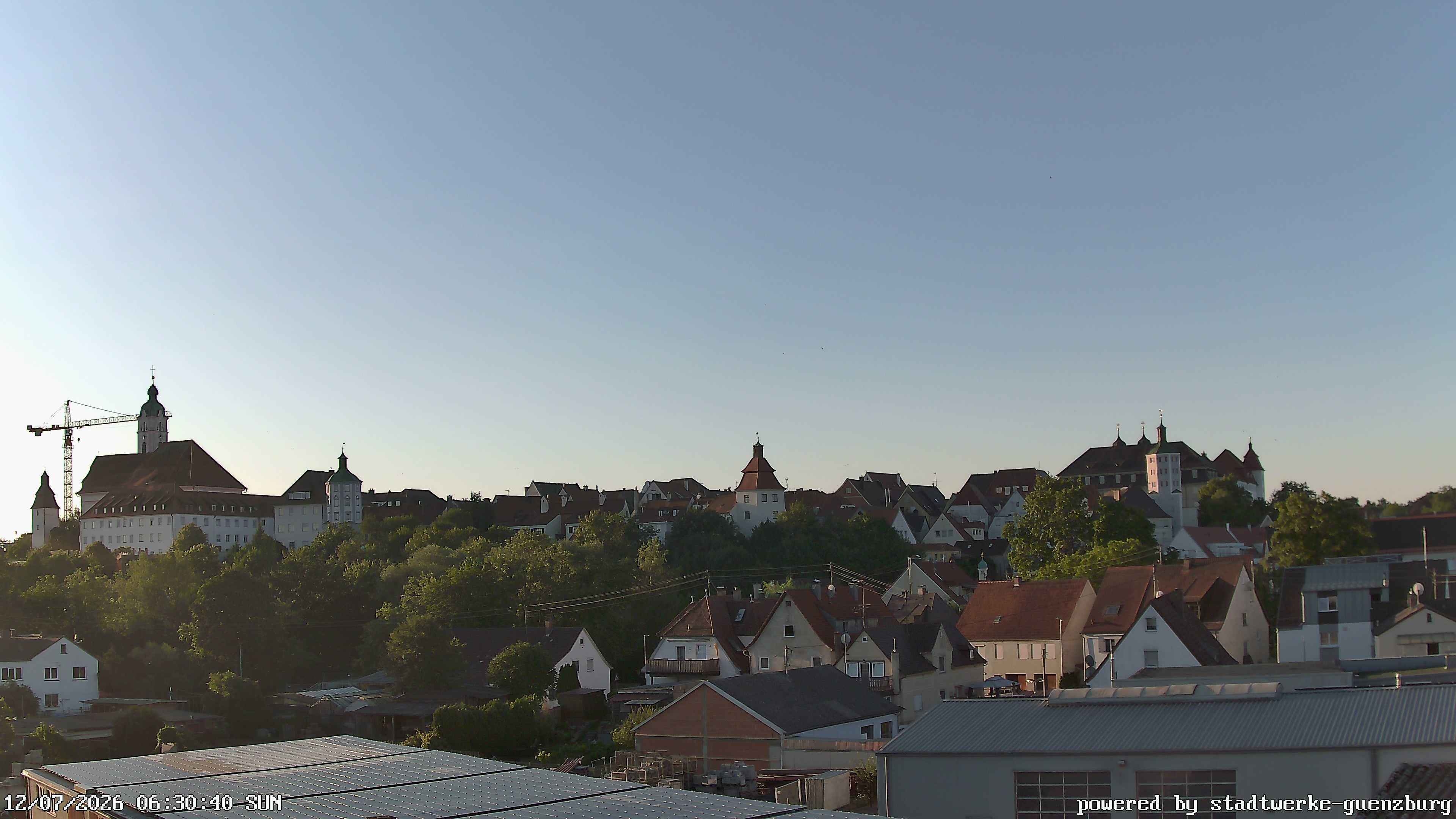 Archived image Webcam Historic City Günzburg