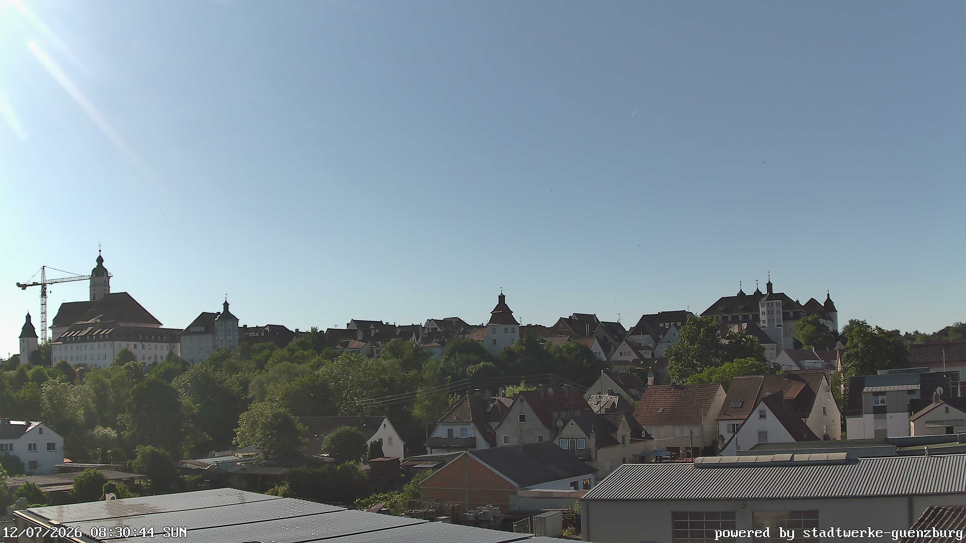Archived image Webcam Historic City Günzburg