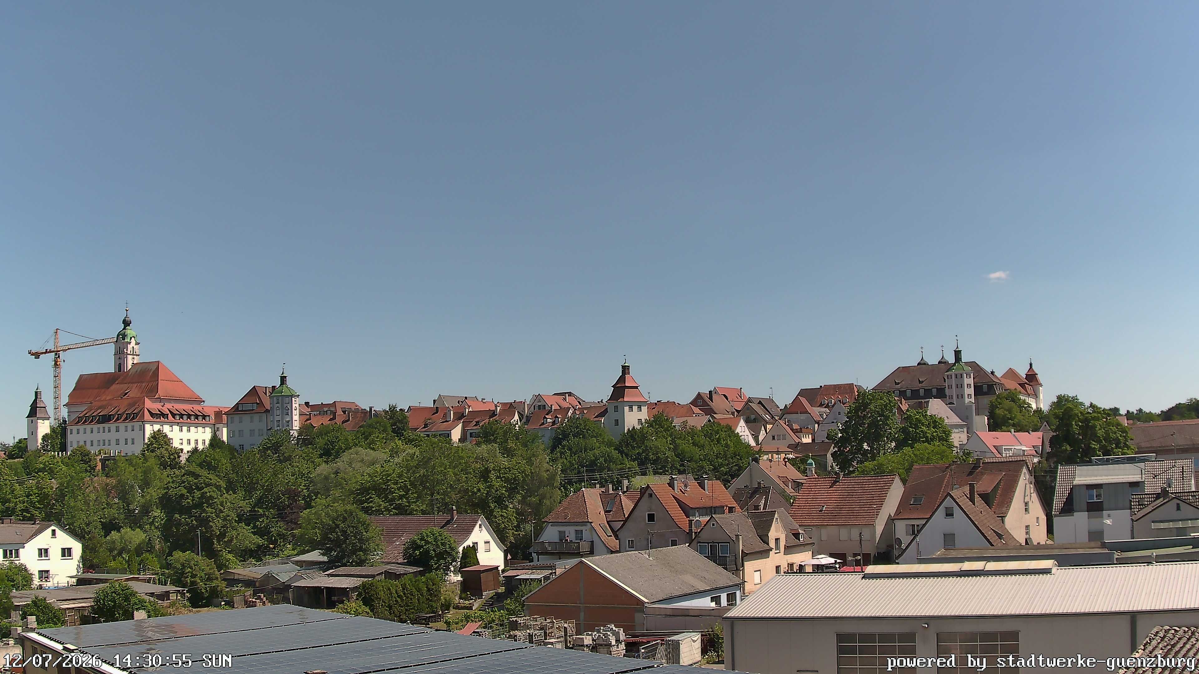 Archived image Webcam Historic City Günzburg