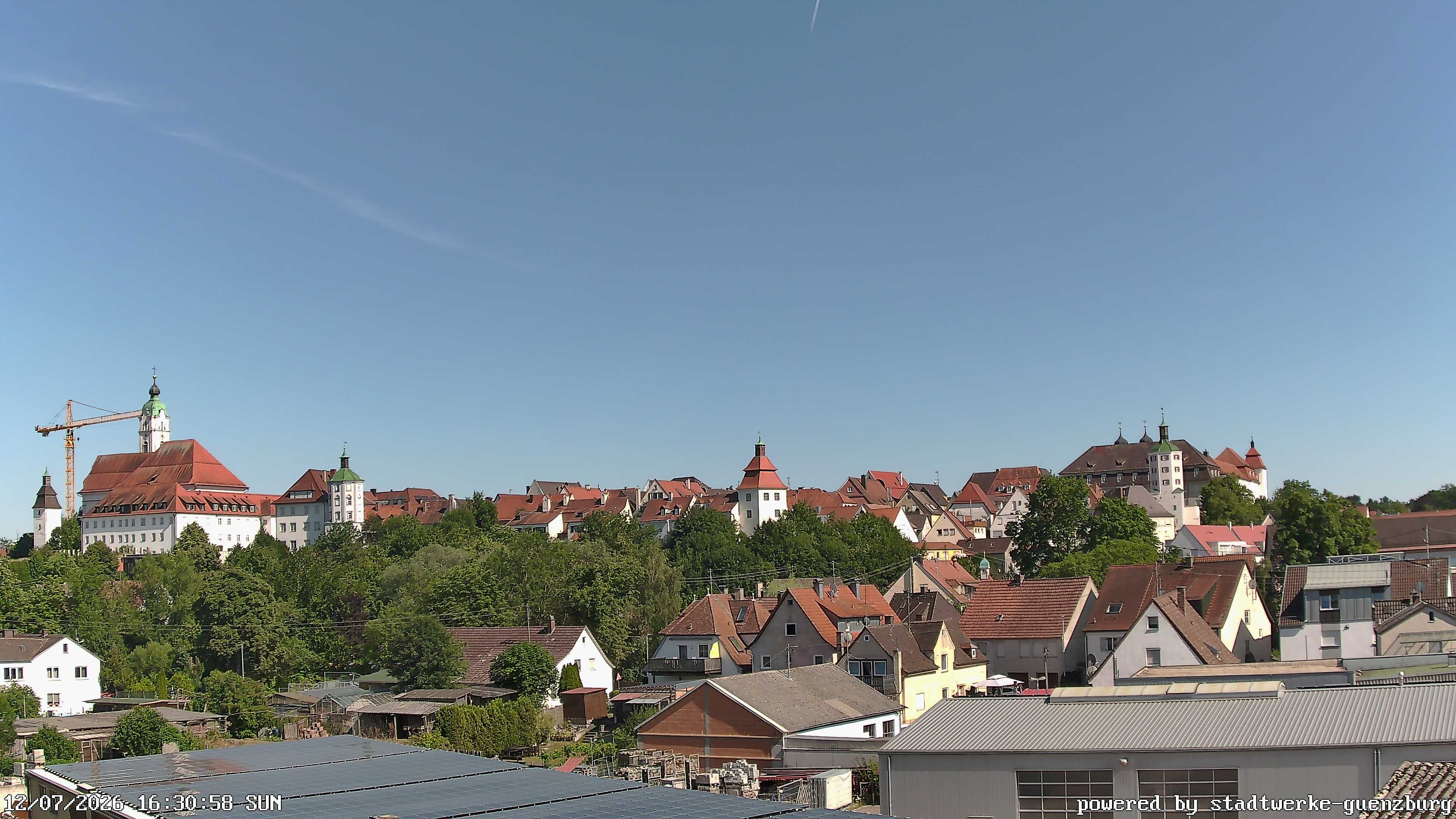 Archived image Webcam Historic City Günzburg