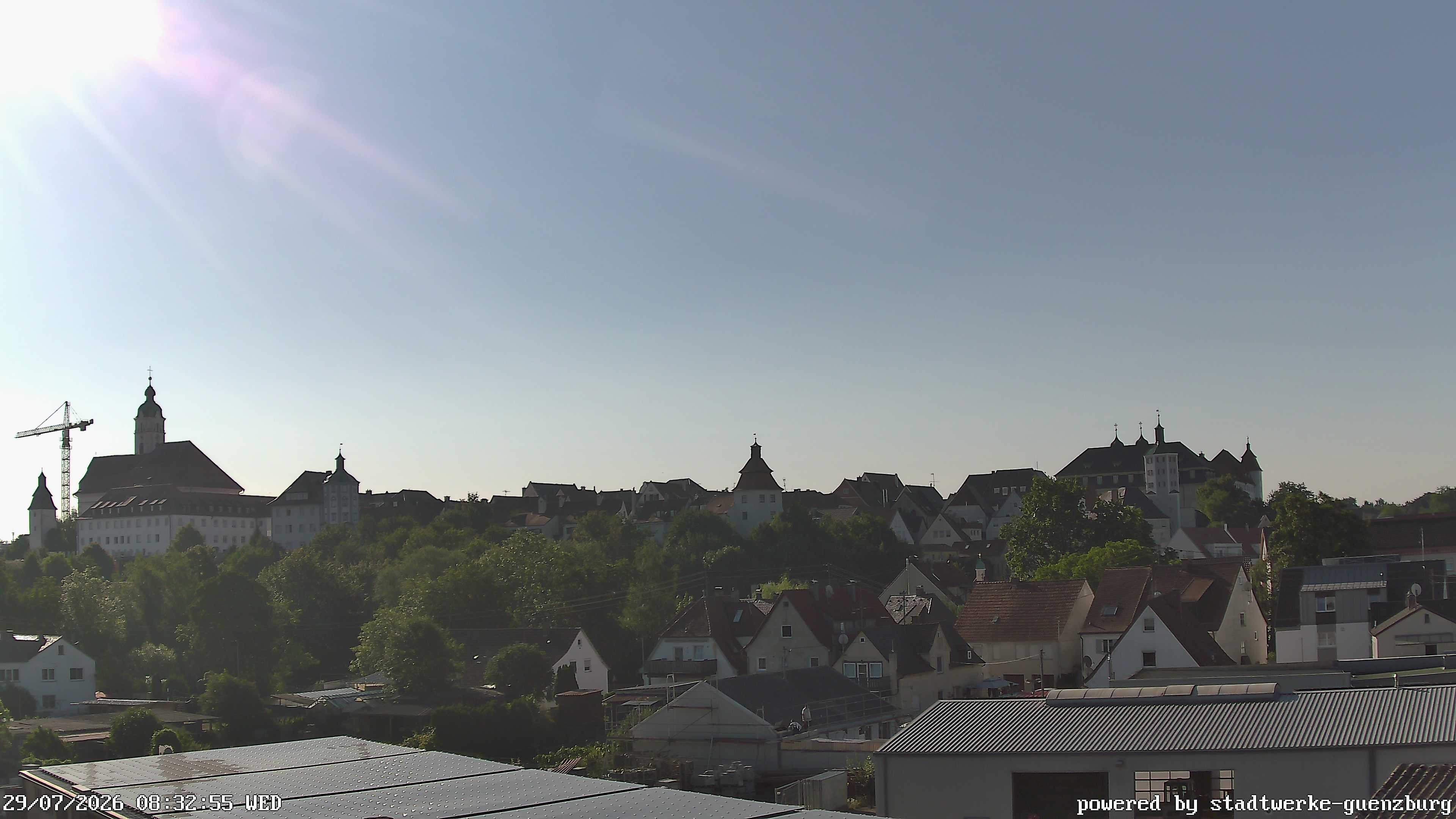 Archiv Foto Webcam Günzburg Altstadt