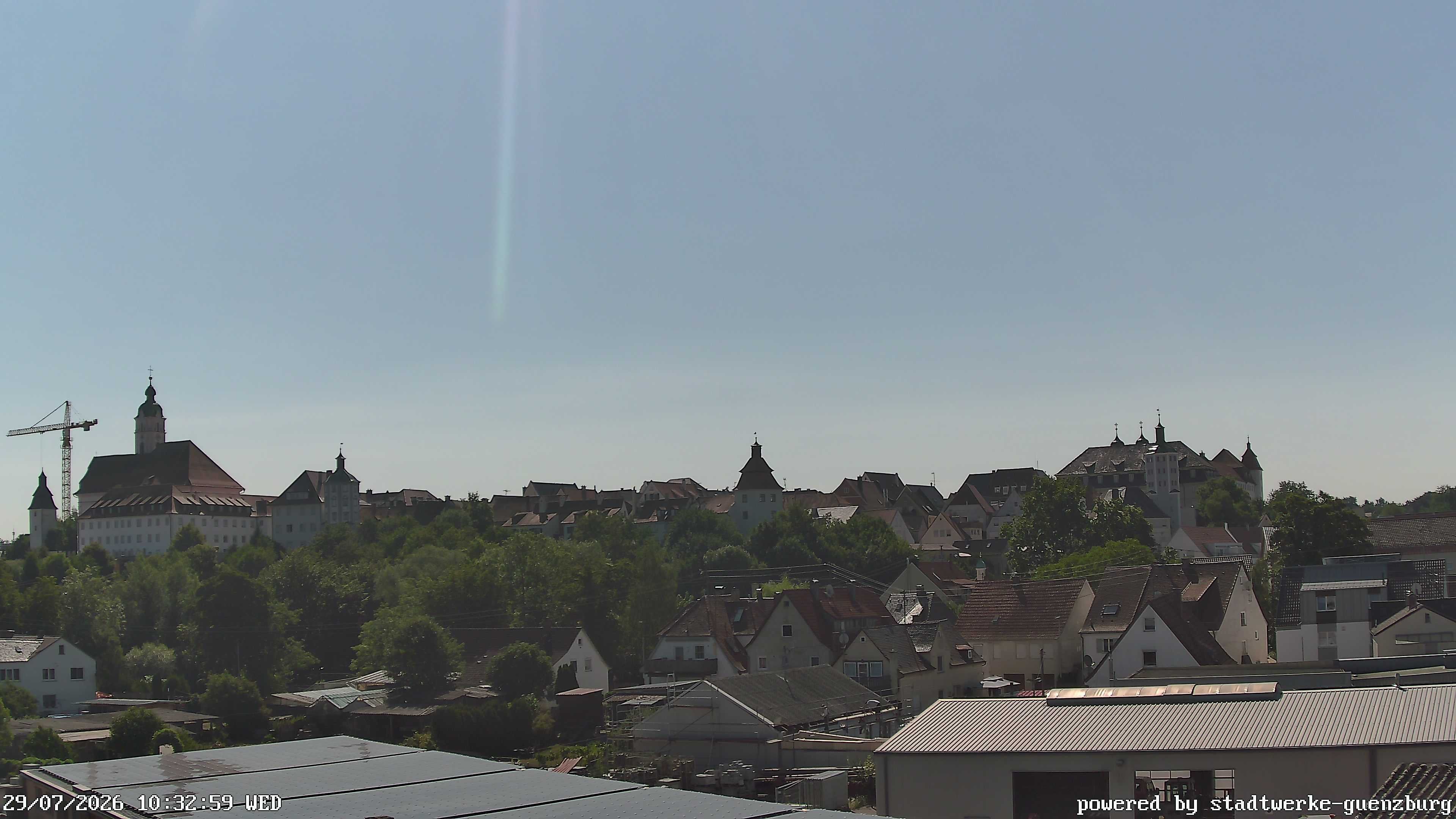 Archiv Foto Webcam Günzburg Altstadt