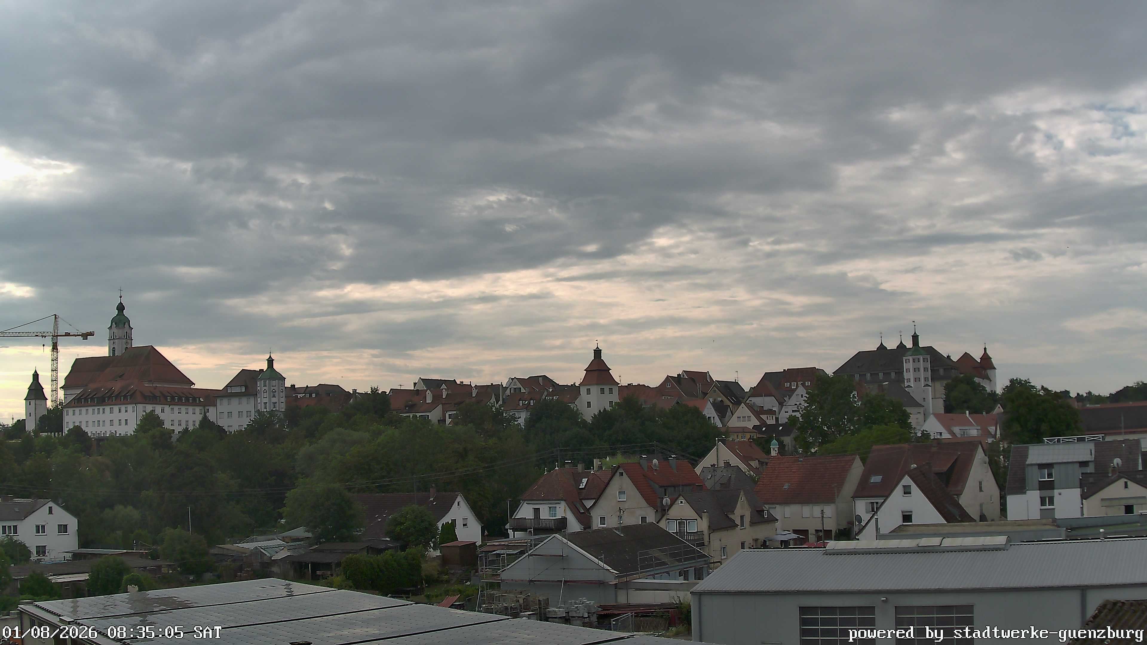 Archiv Foto Webcam Günzburg Altstadt