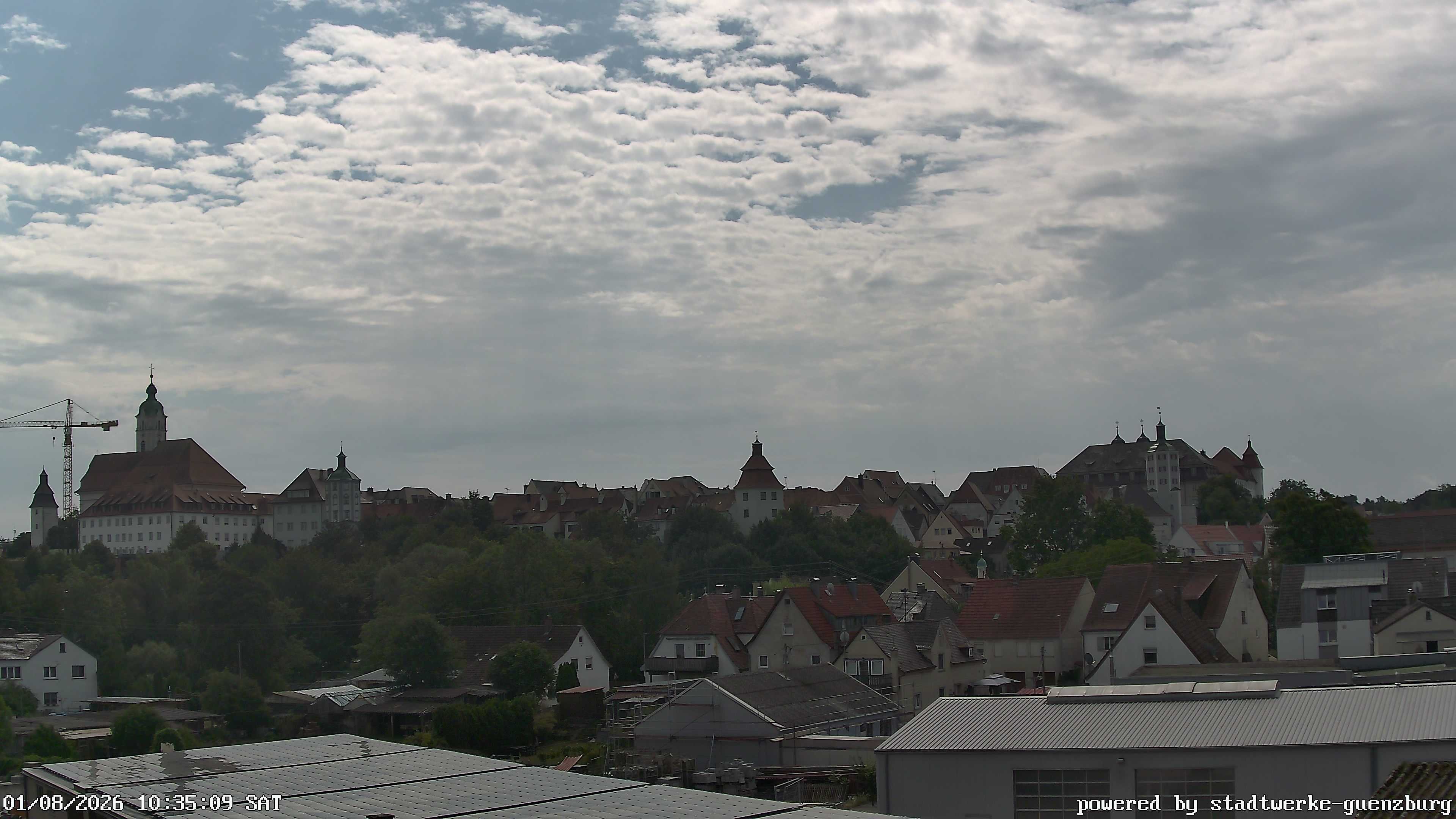 Archiv Foto Webcam Günzburg Altstadt