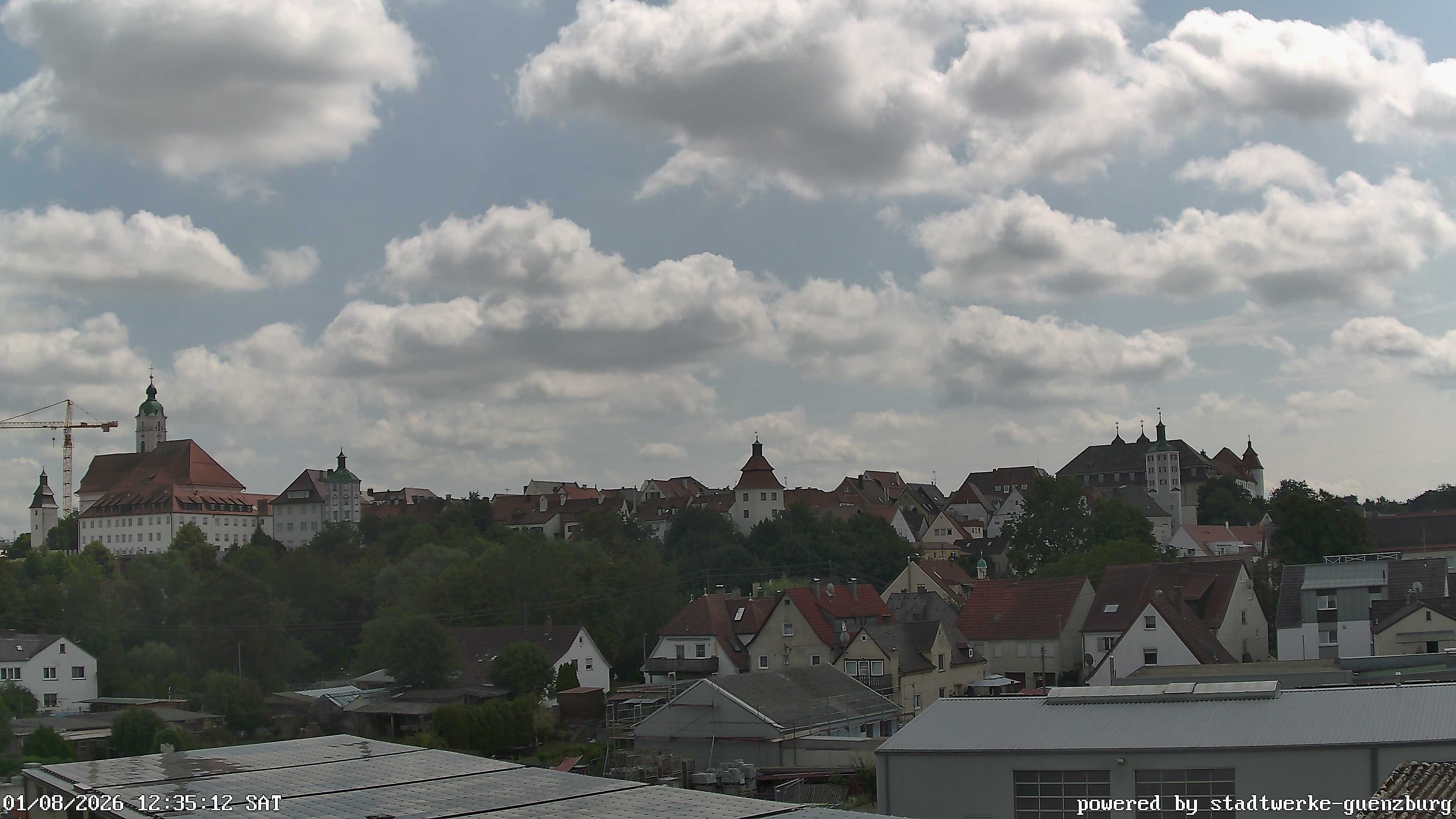 Archiv Foto Webcam Günzburg Altstadt