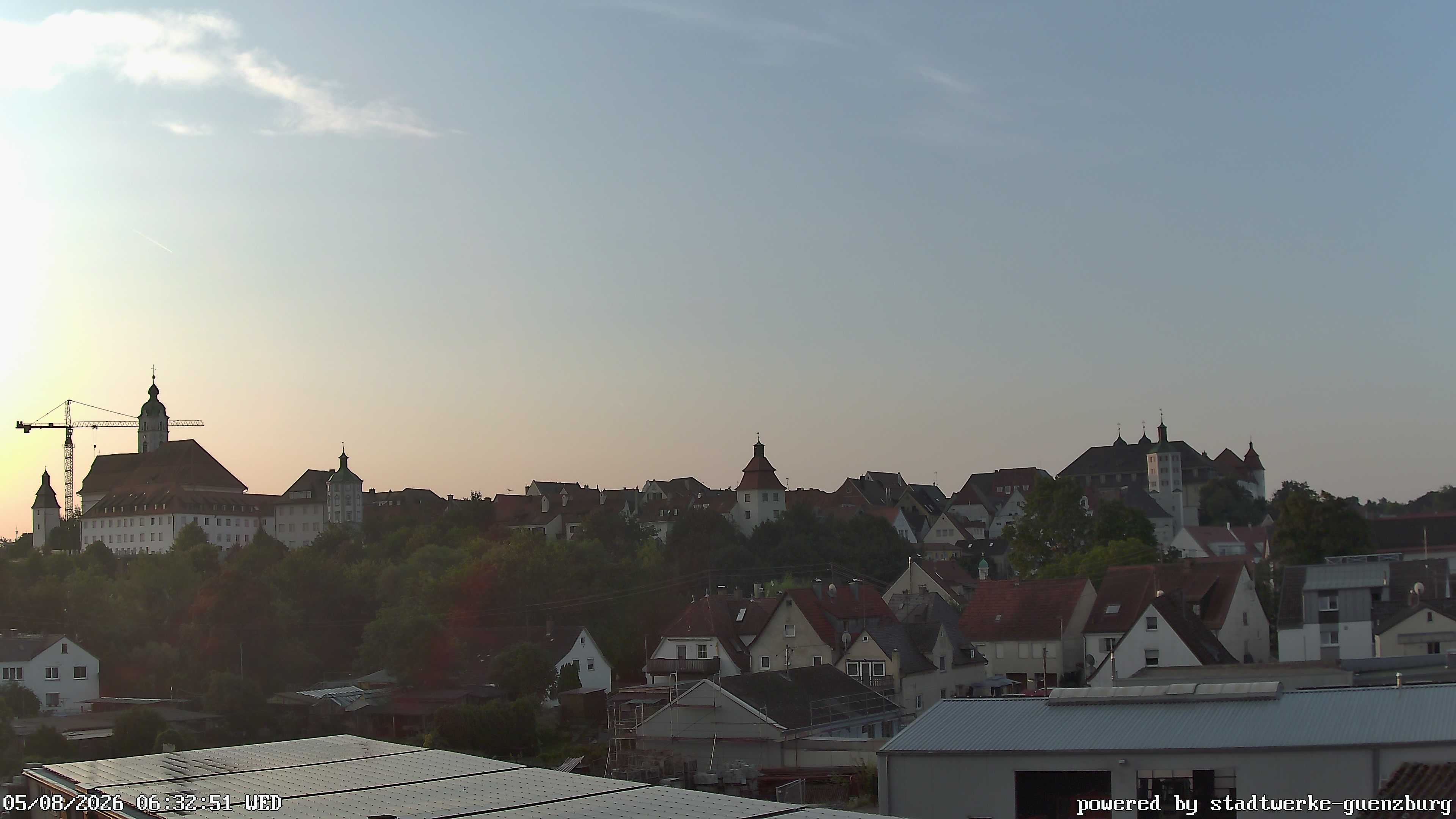 Archiv Foto Webcam Günzburg Altstadt