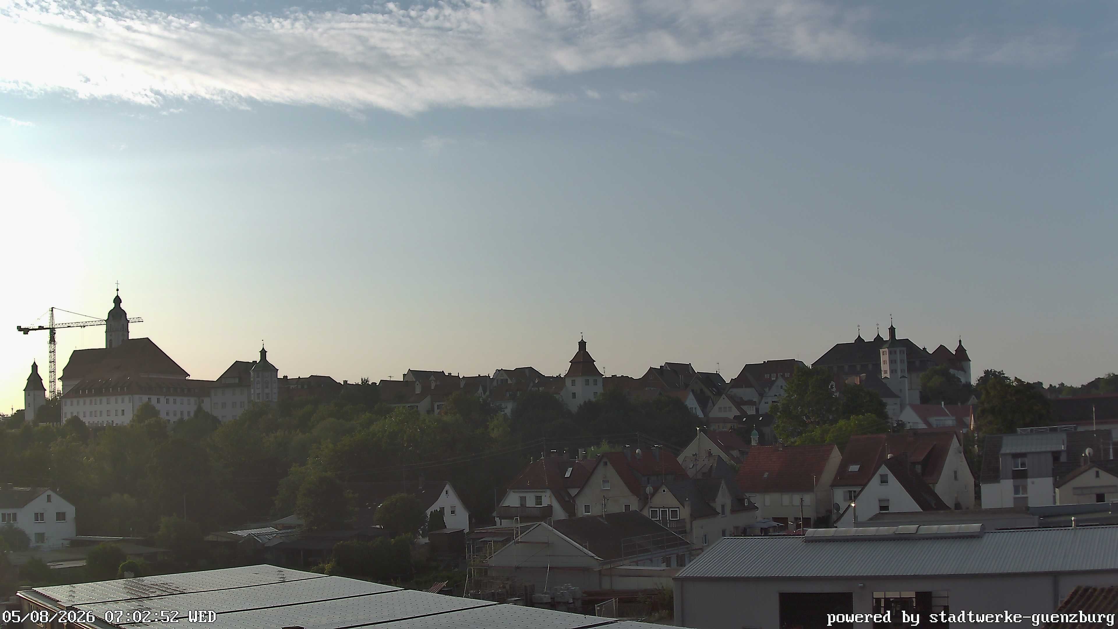 Archiv Foto Webcam Günzburg Altstadt