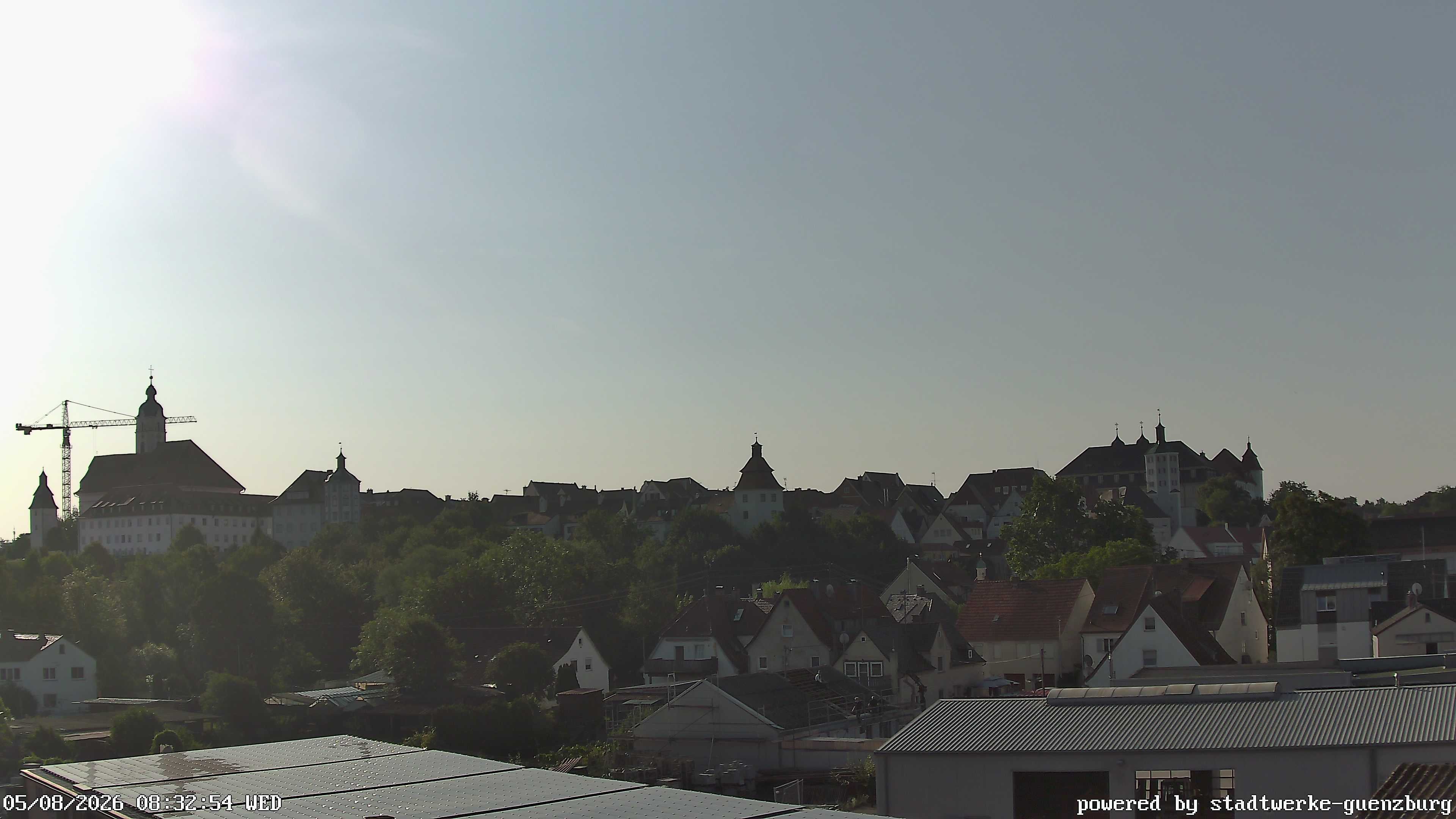Archiv Foto Webcam Günzburg Altstadt