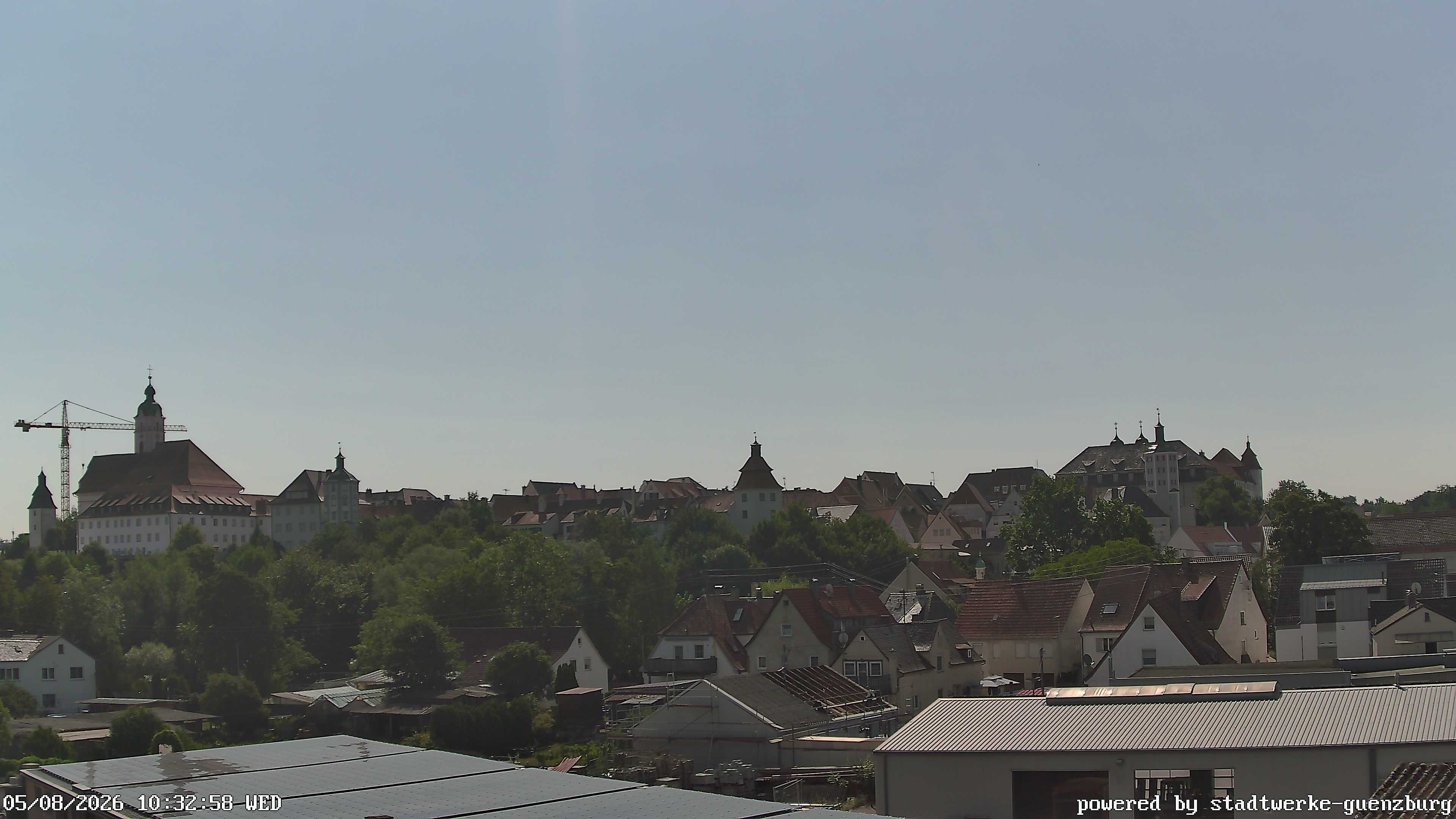 Archiv Foto Webcam Günzburg Altstadt