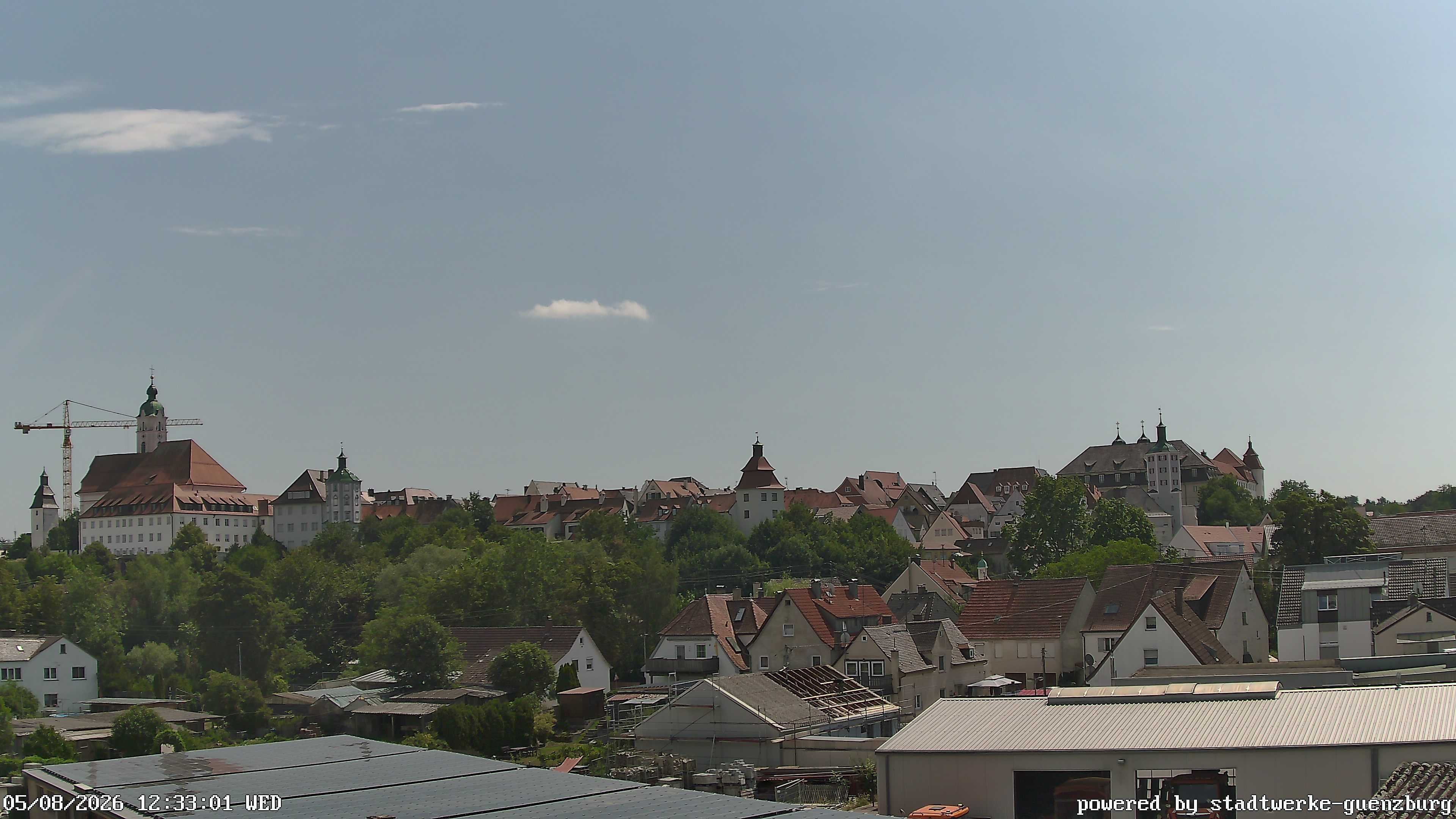 Archiv Foto Webcam Günzburg Altstadt