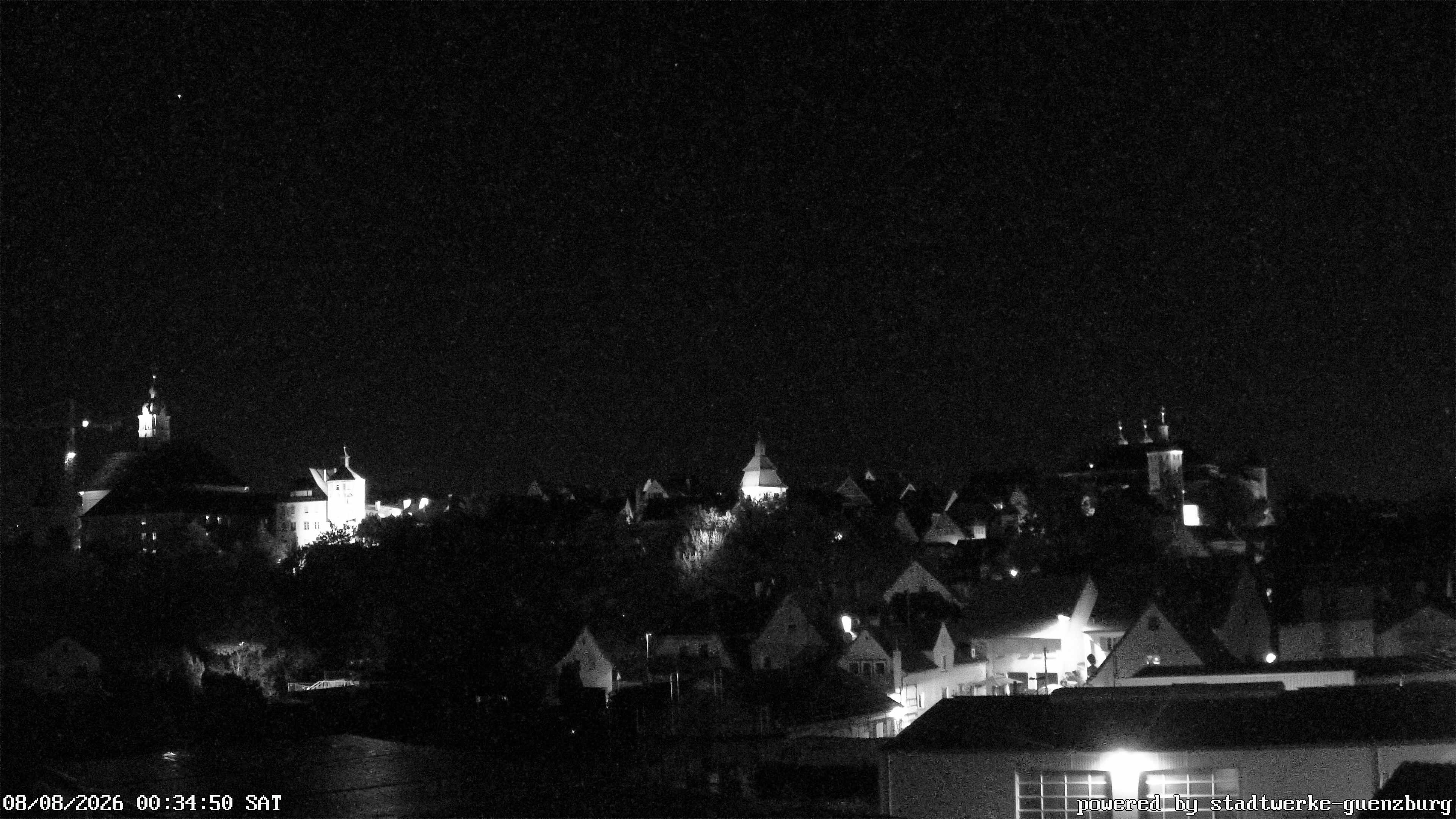 Archived image Webcam Historic City Günzburg