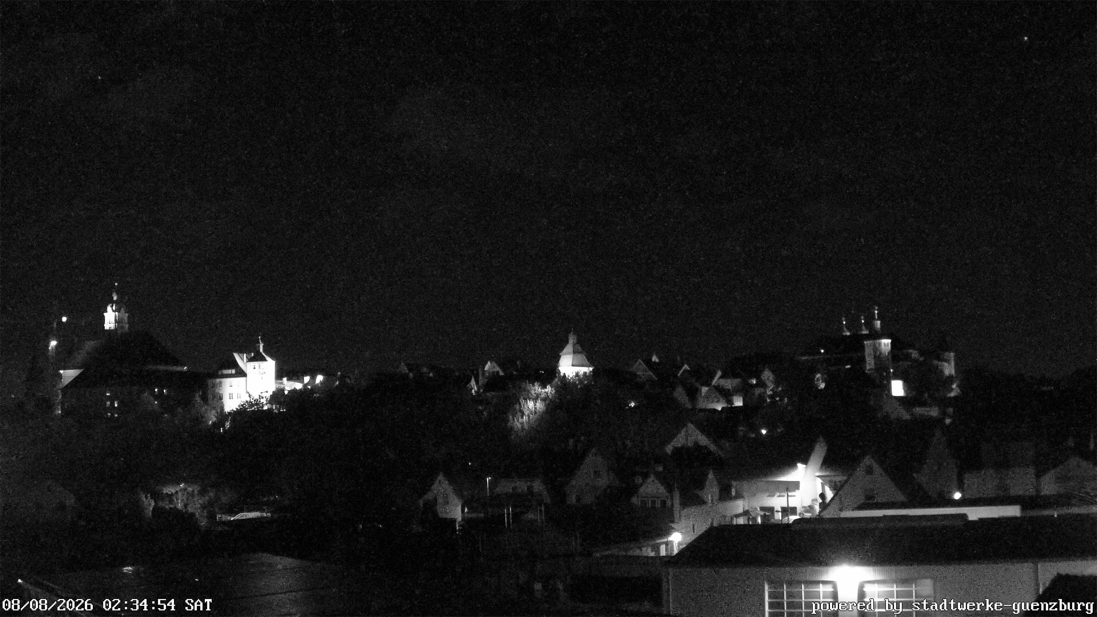 Archived image Webcam Historic City Günzburg