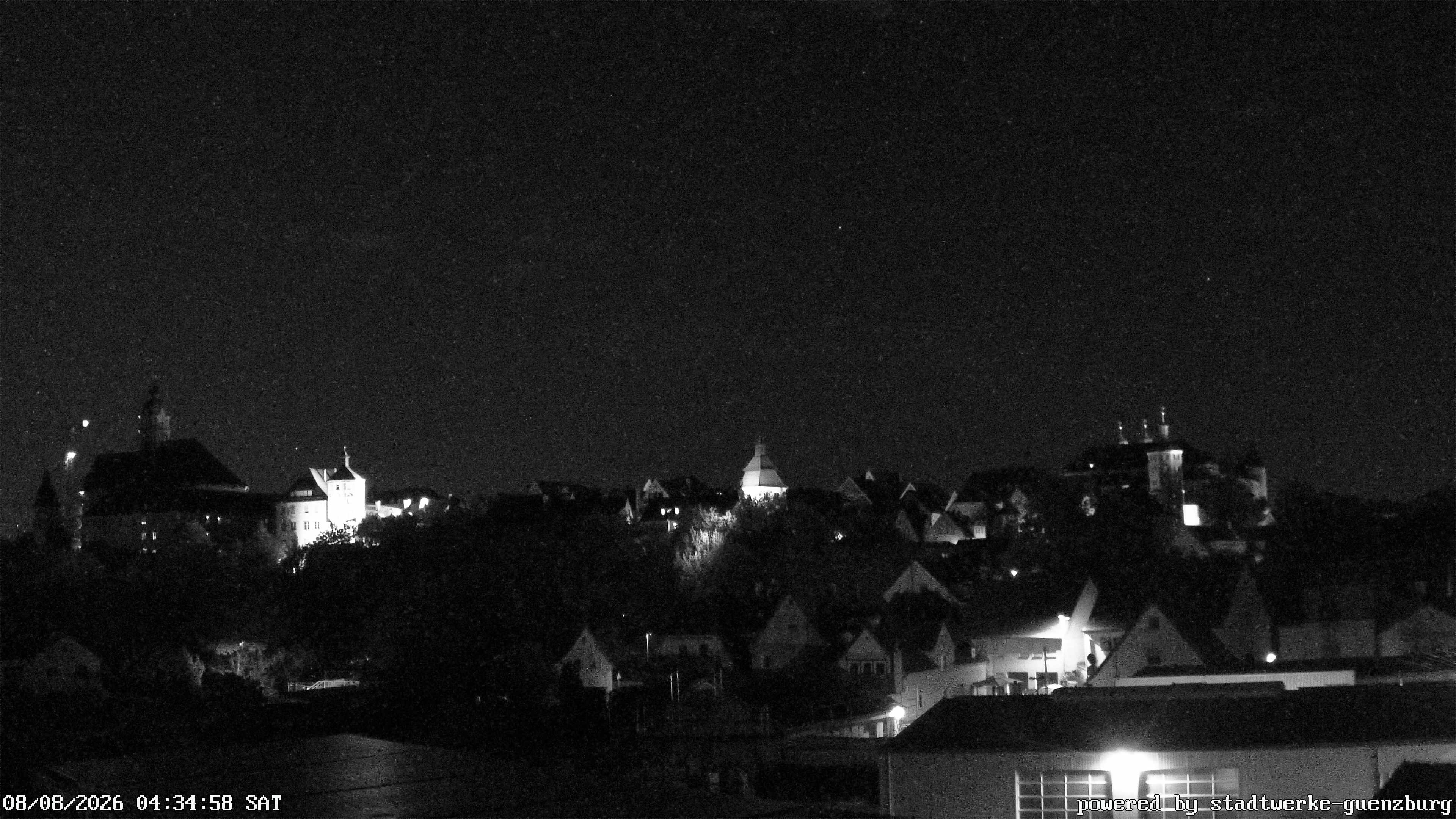 Archived image Webcam Historic City Günzburg